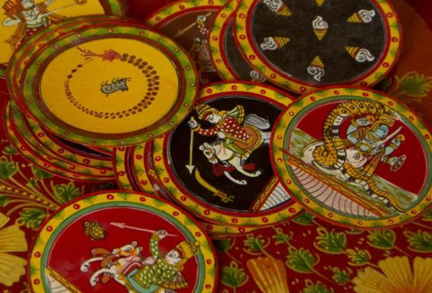 Ganjifa cards, inspiration behind our AW'21 collection Ganjifa