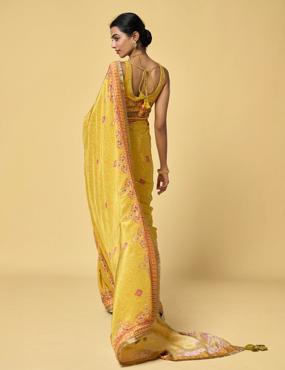 Aranya Saree - Yellow