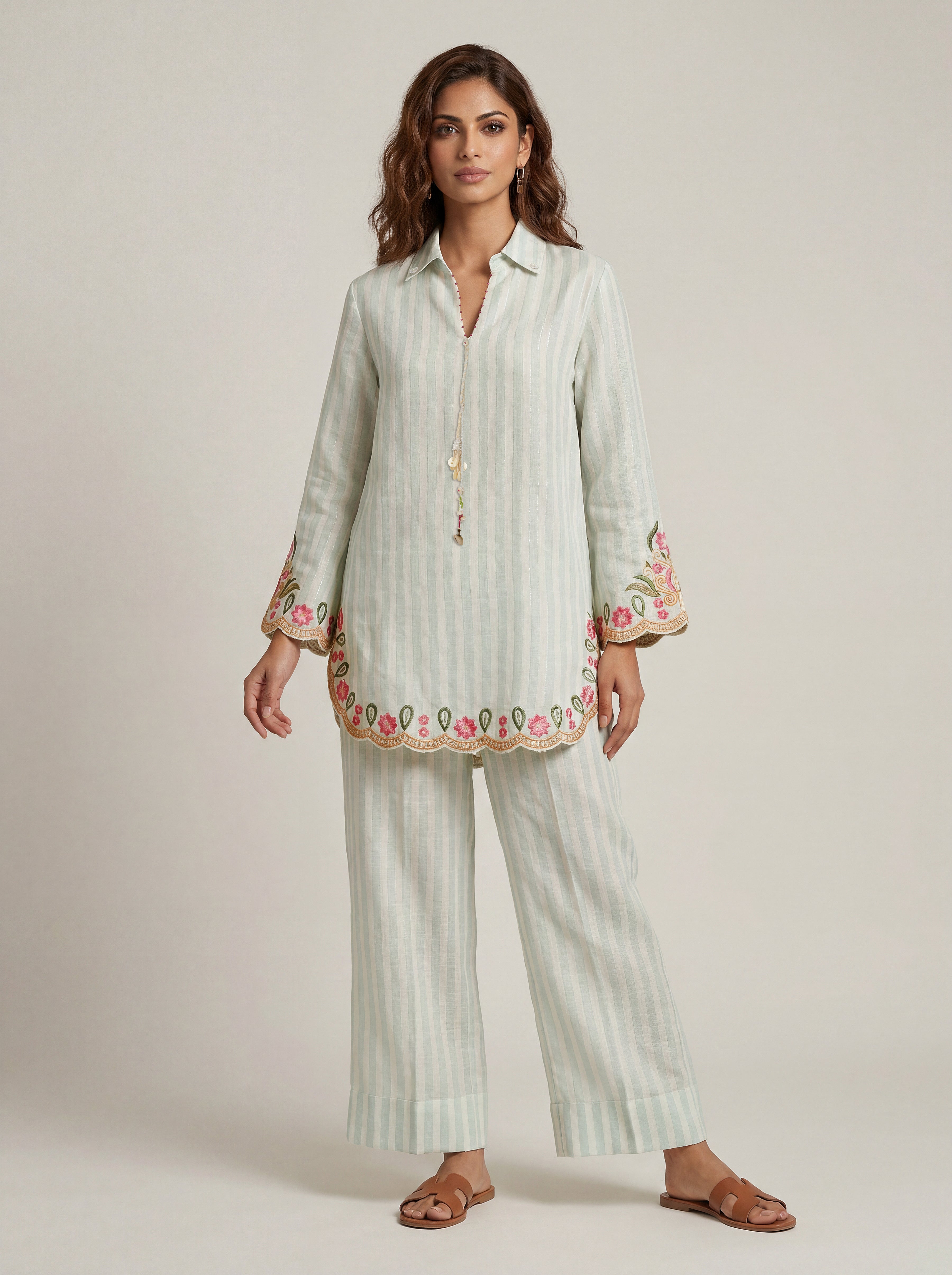 Pankhudi Co-ord Set - Blue