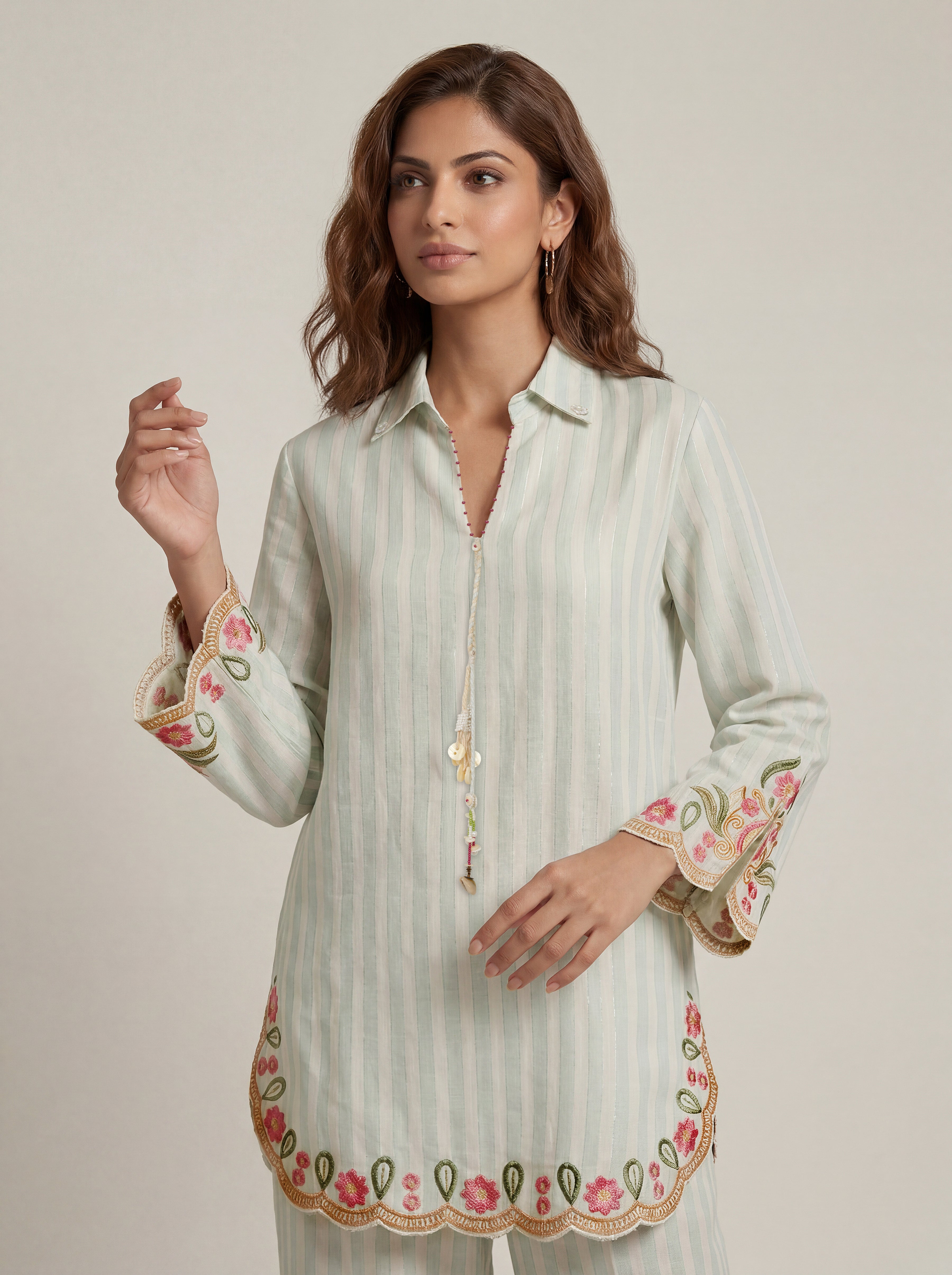 Pankhudi Co-ord Set - Blue