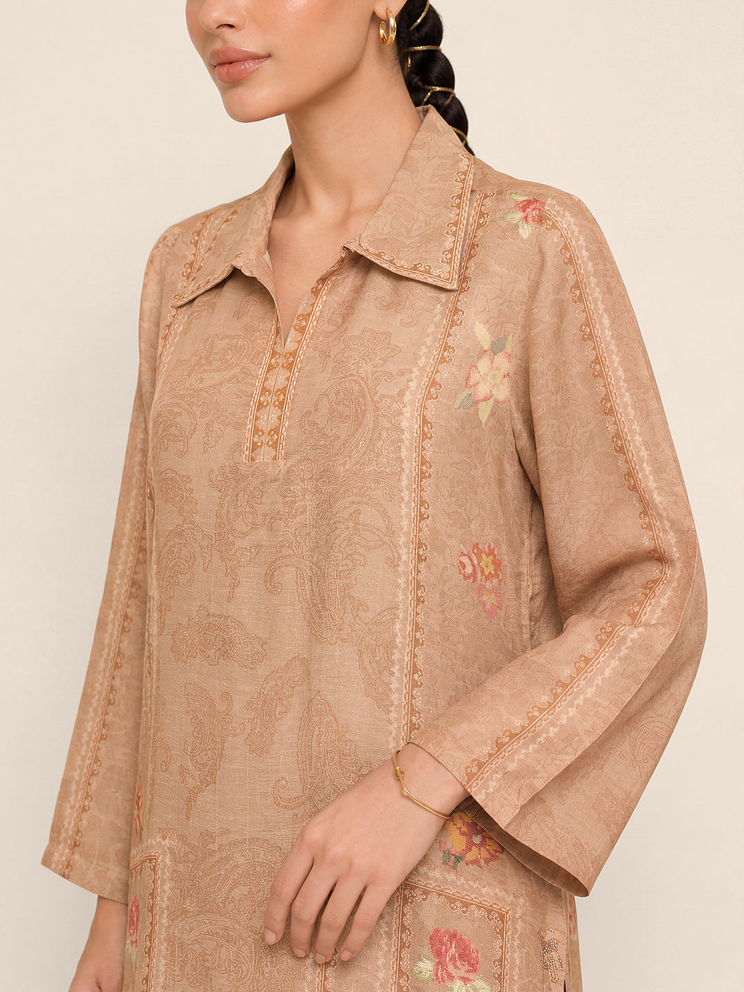 Sael co-ord set - Beige