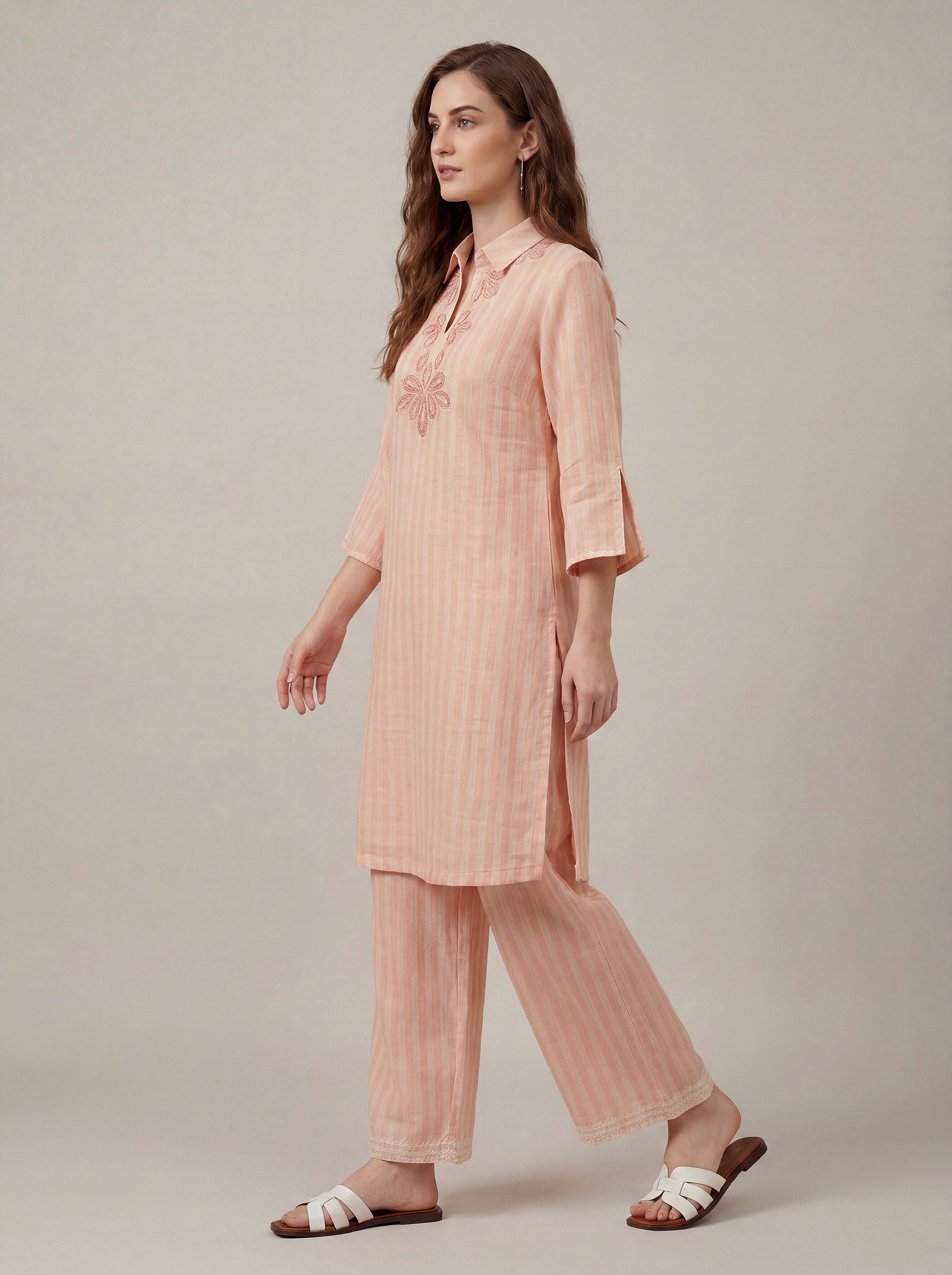 Lehza Co-ord Set - Pink