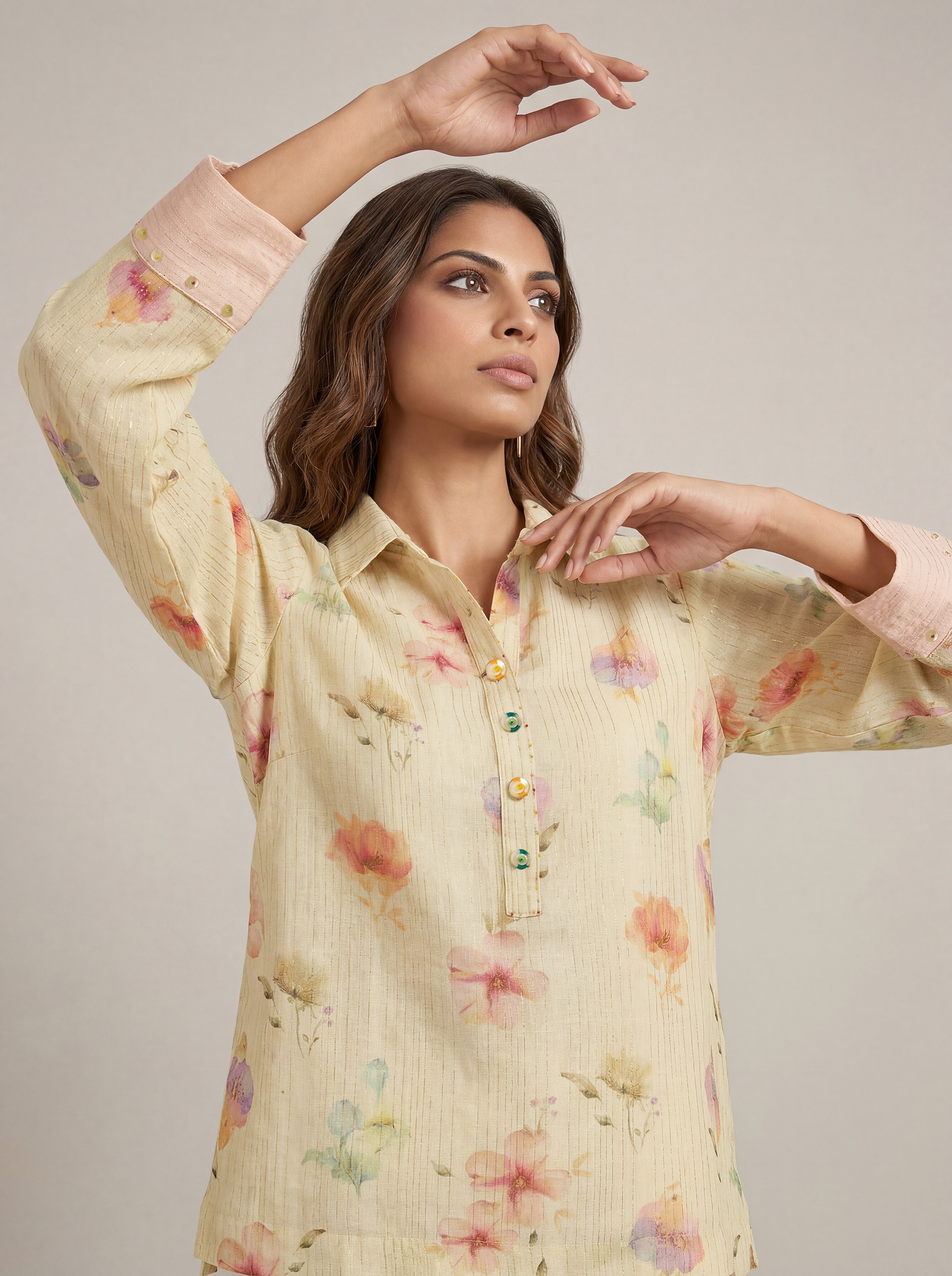 Printed Mira top
