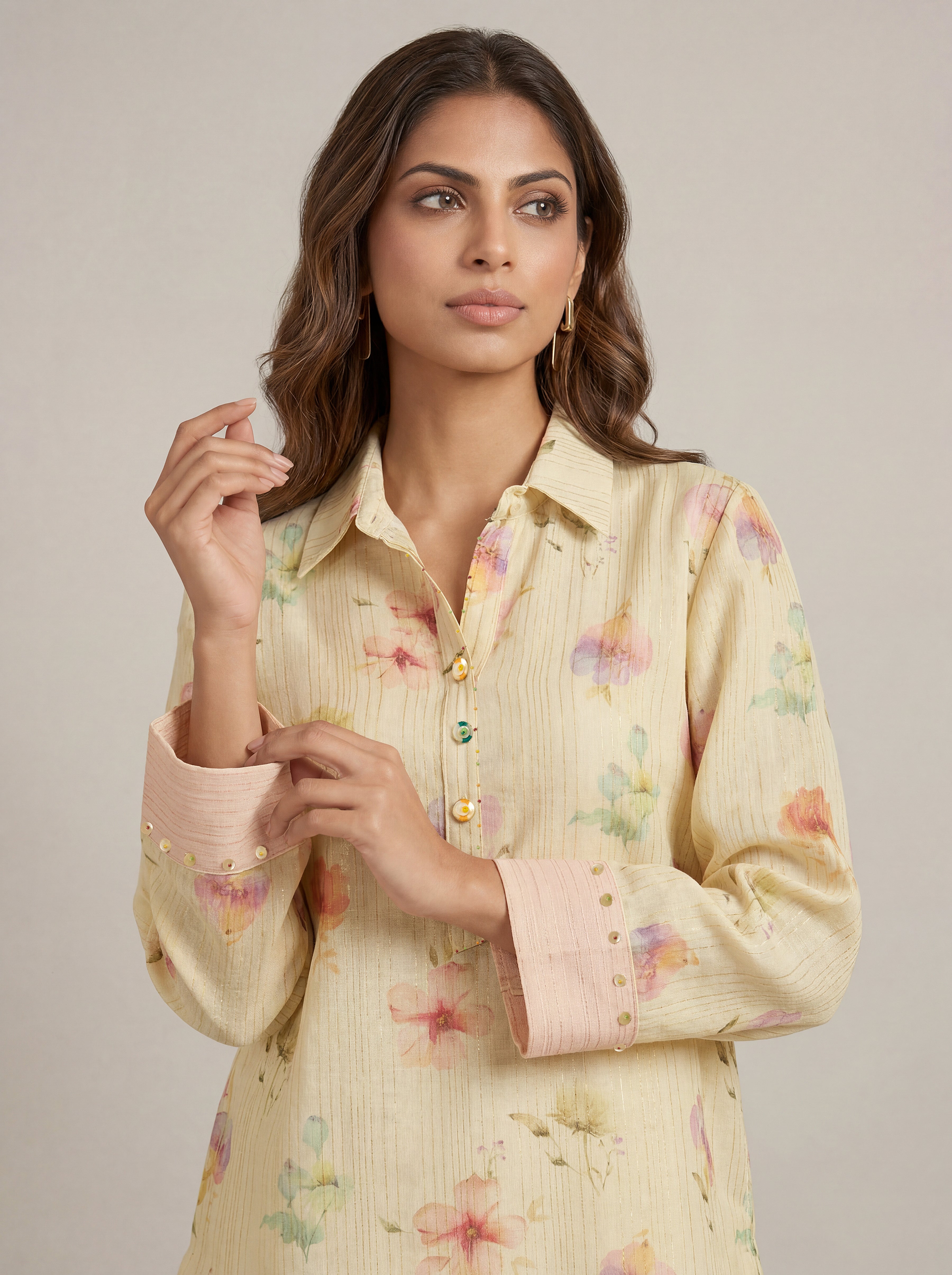 Printed Mira top