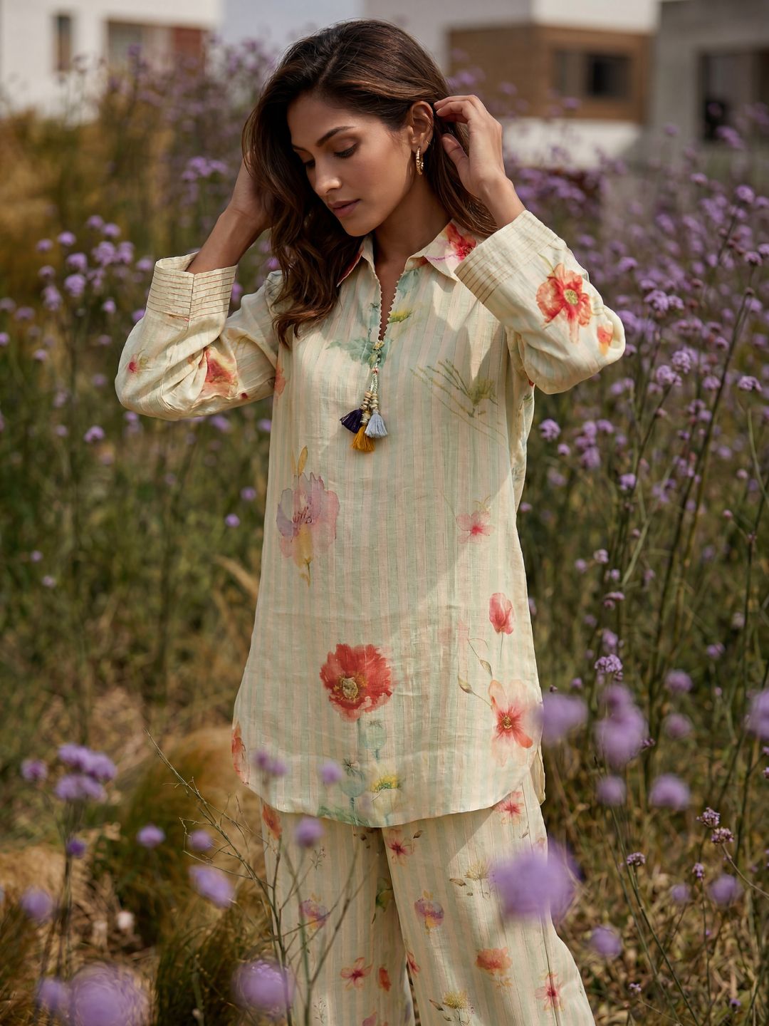 Kaya co-ord Set-Green