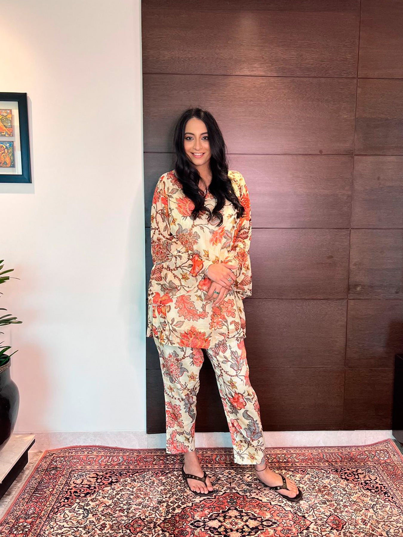 Vayu White Co-ord Set