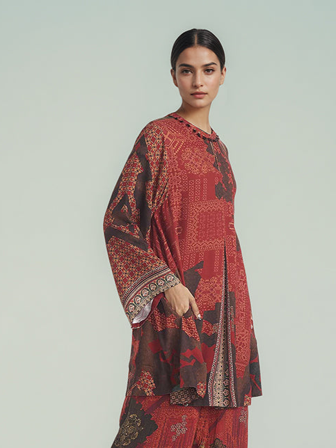 Rema Tunic - Red