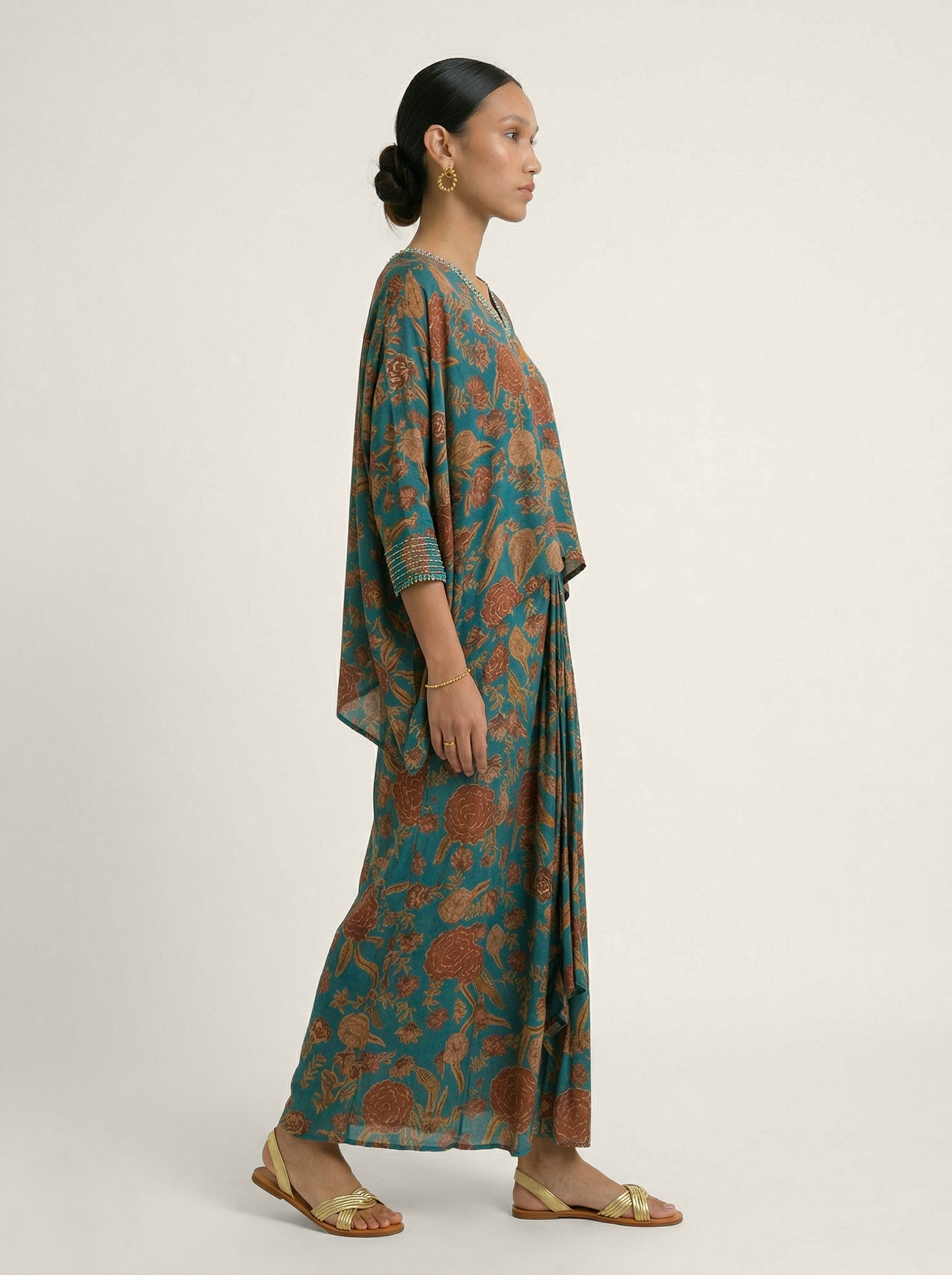 Gulbano Skirt Set - Blue