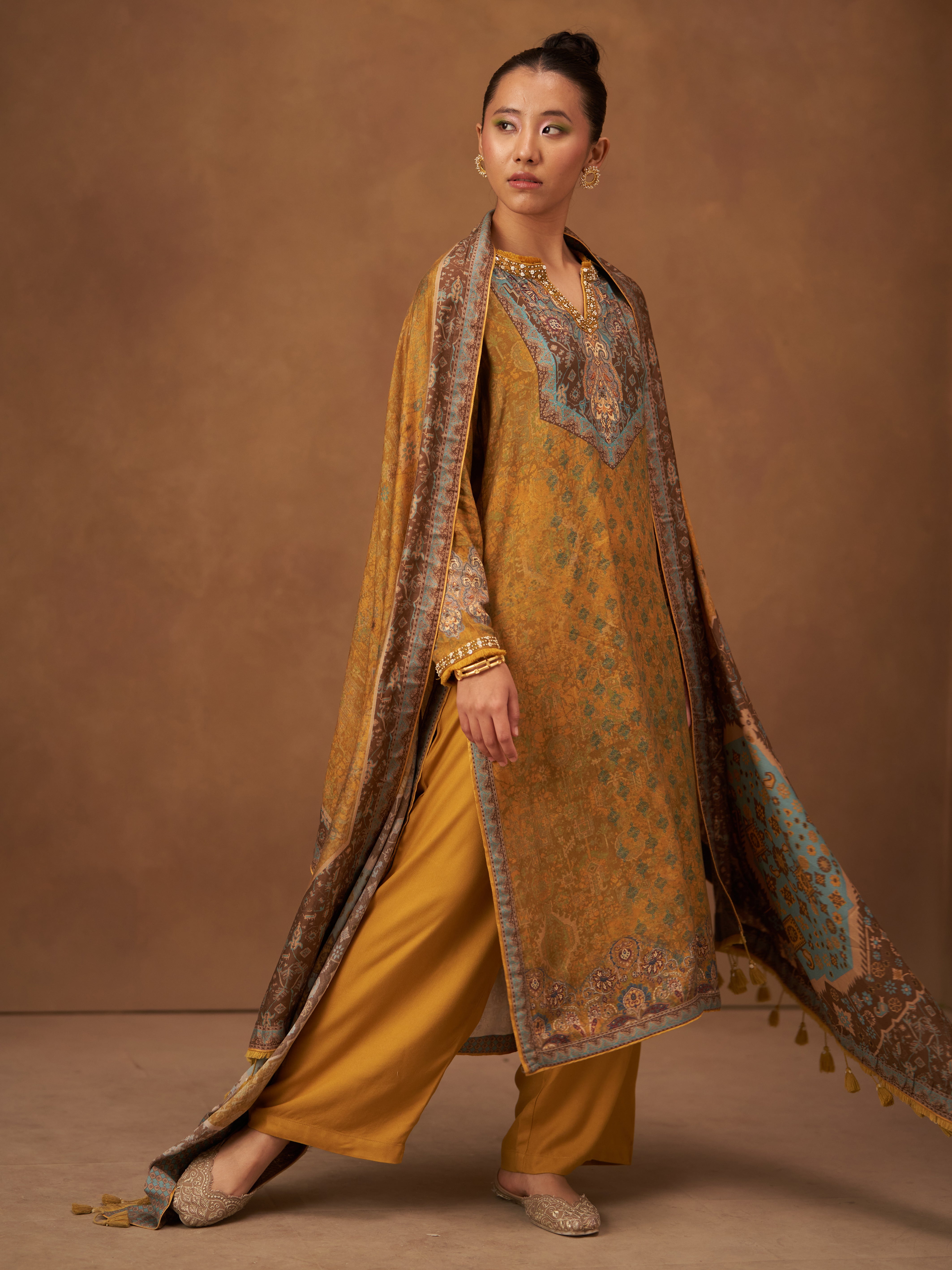 Kishori Kurta Set - Yellow