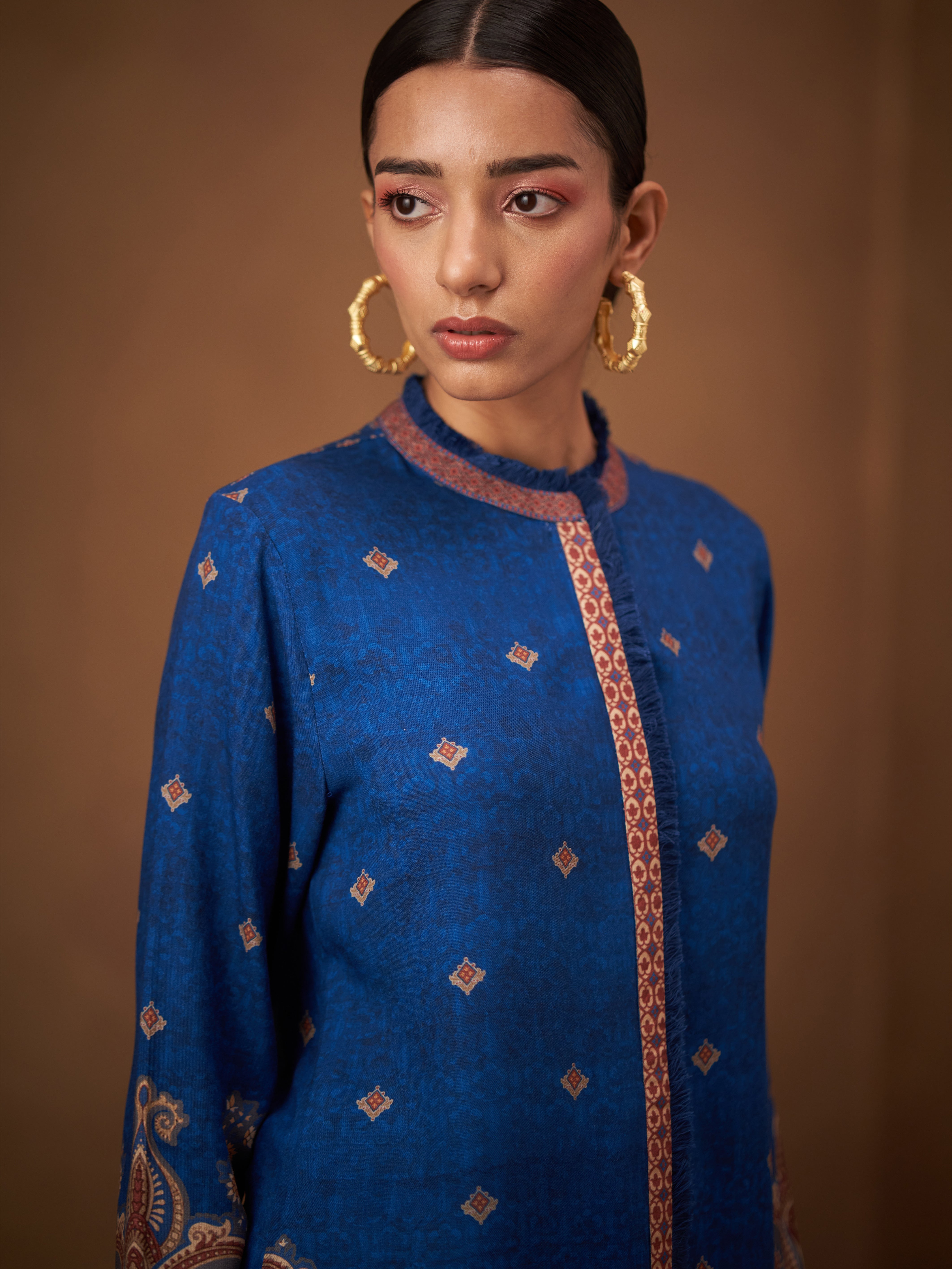 Neelam Top - Blue