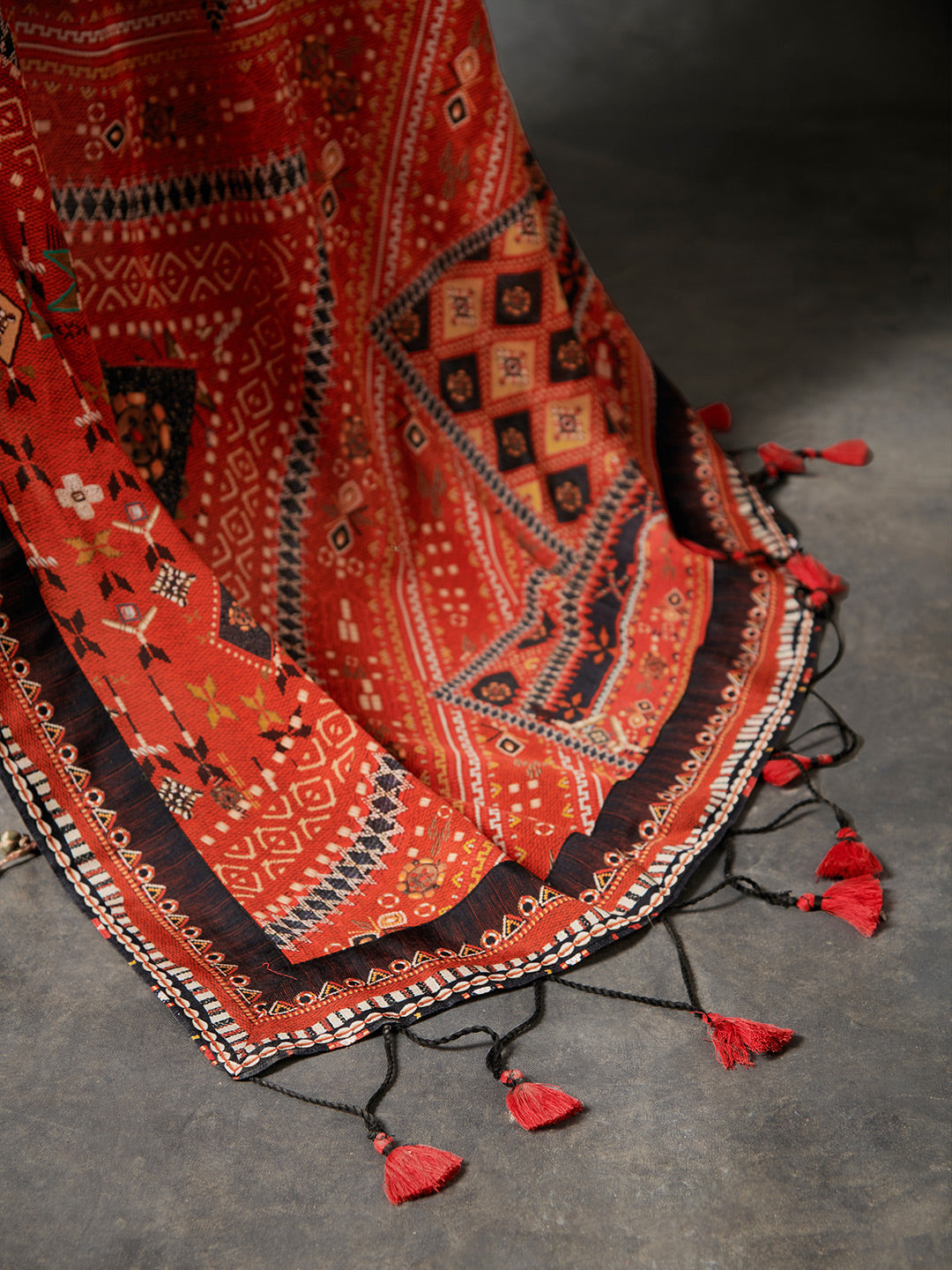 Vireya Saree - Red
