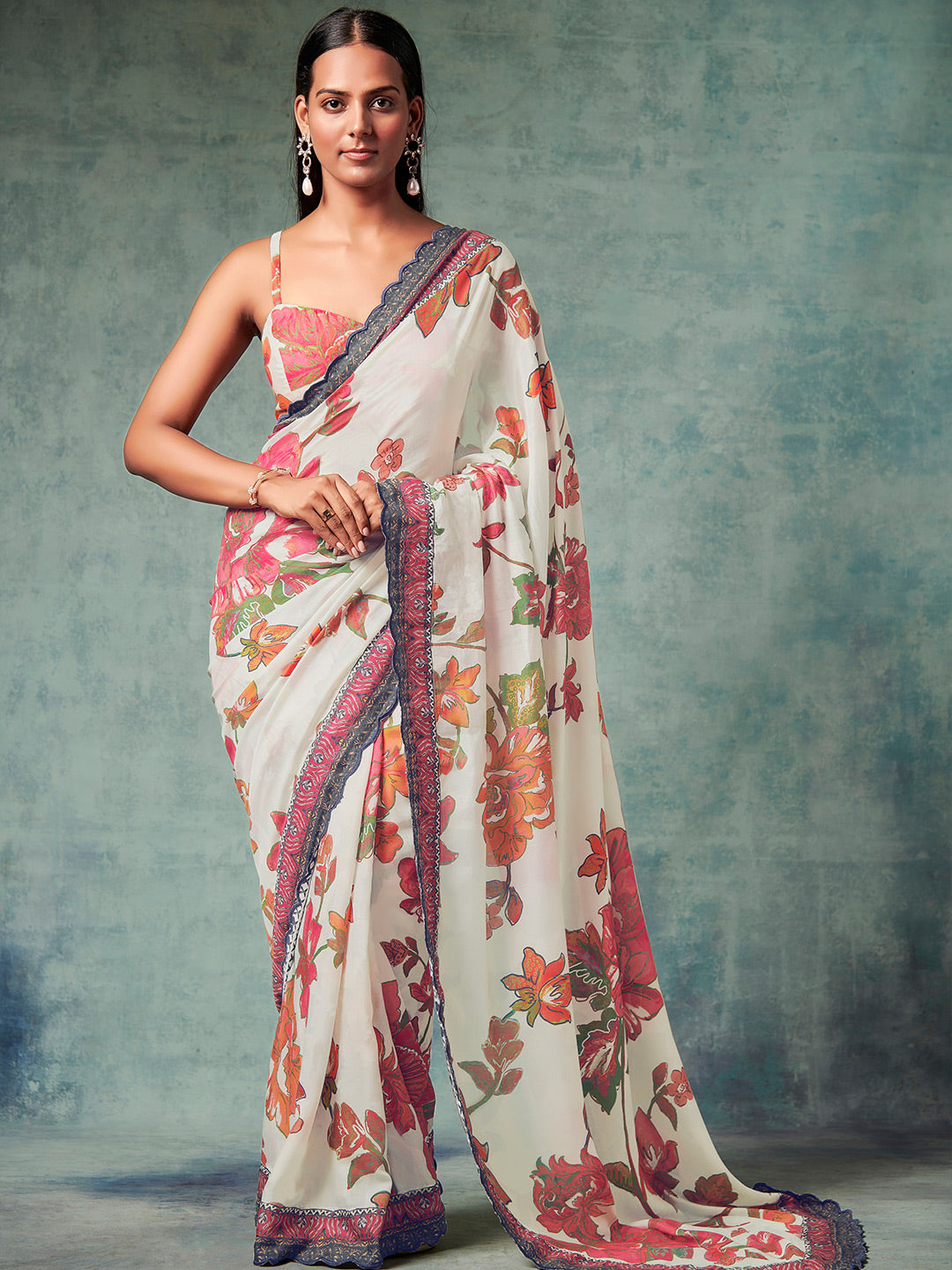 Sevira Saree - Off-White