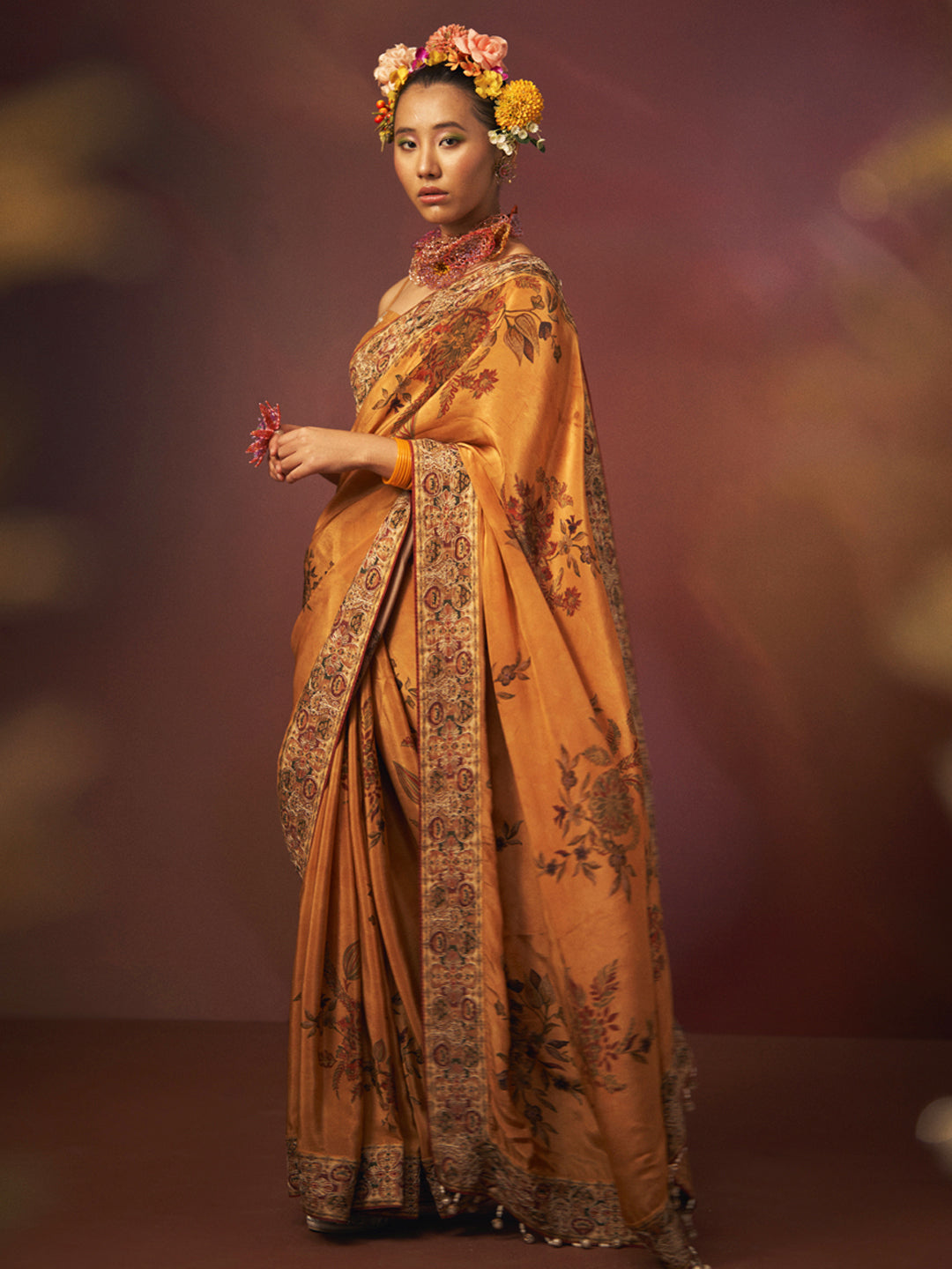 Haldi Saree - Yellow