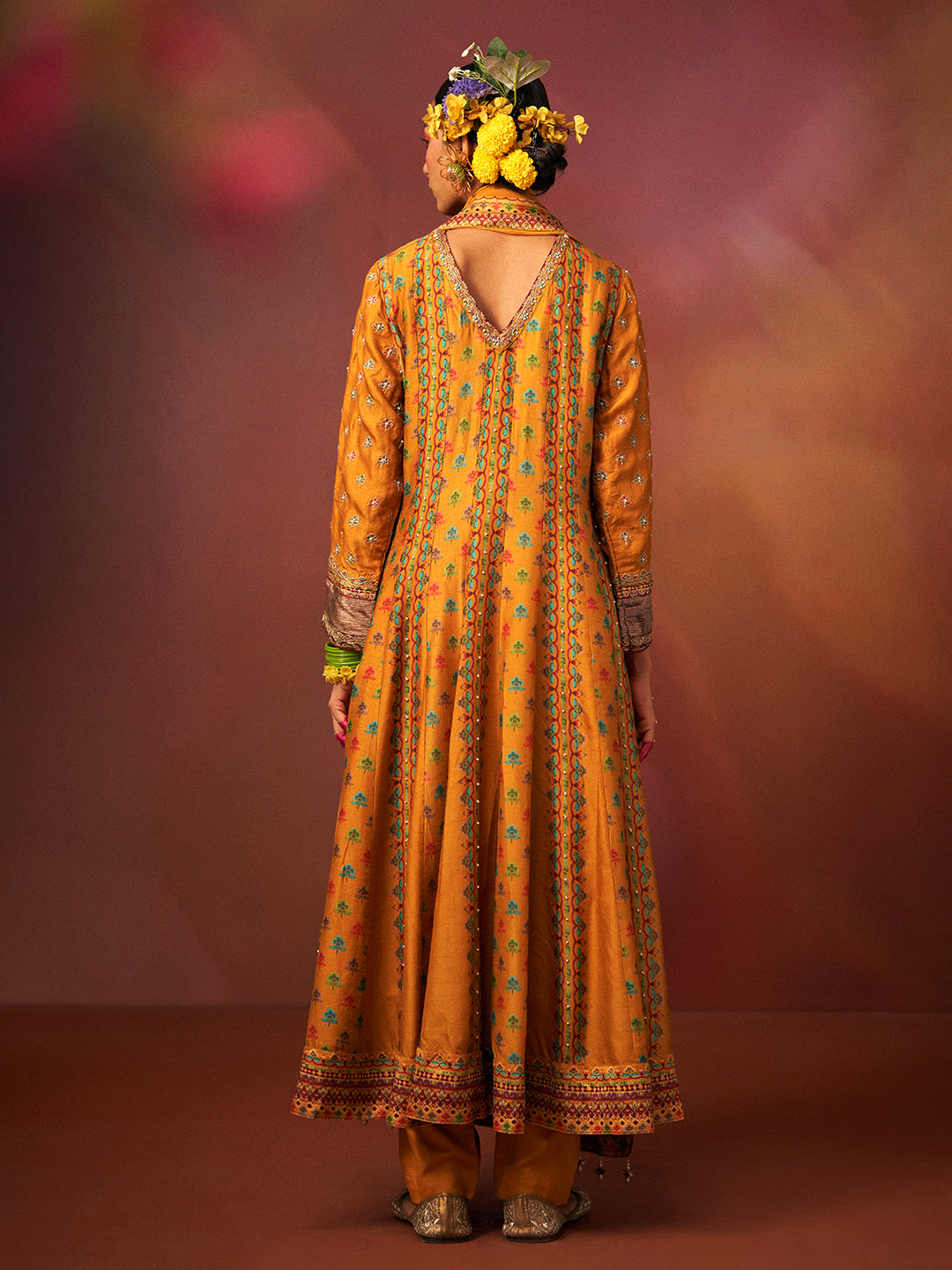 Sargam Kurta Set with Dupatta - Yellow