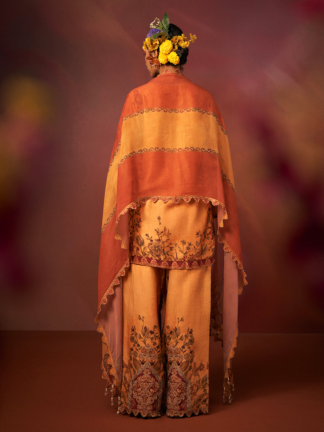 Sarovar Kurta Set with Dupatta - Yellow