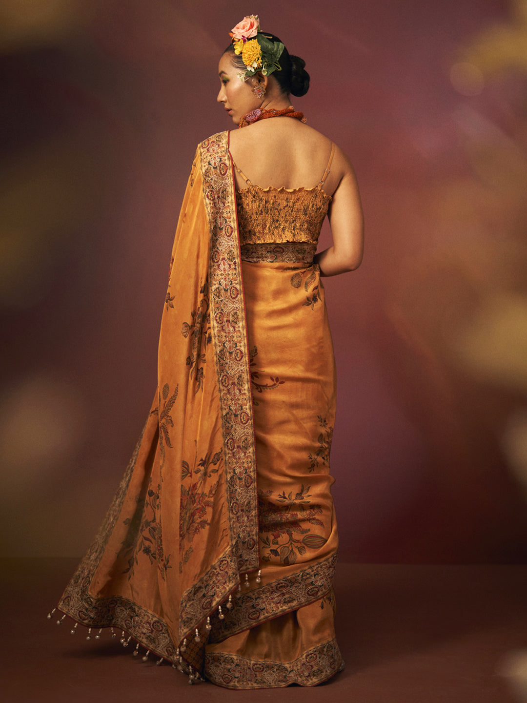 Haldi Saree - Yellow
