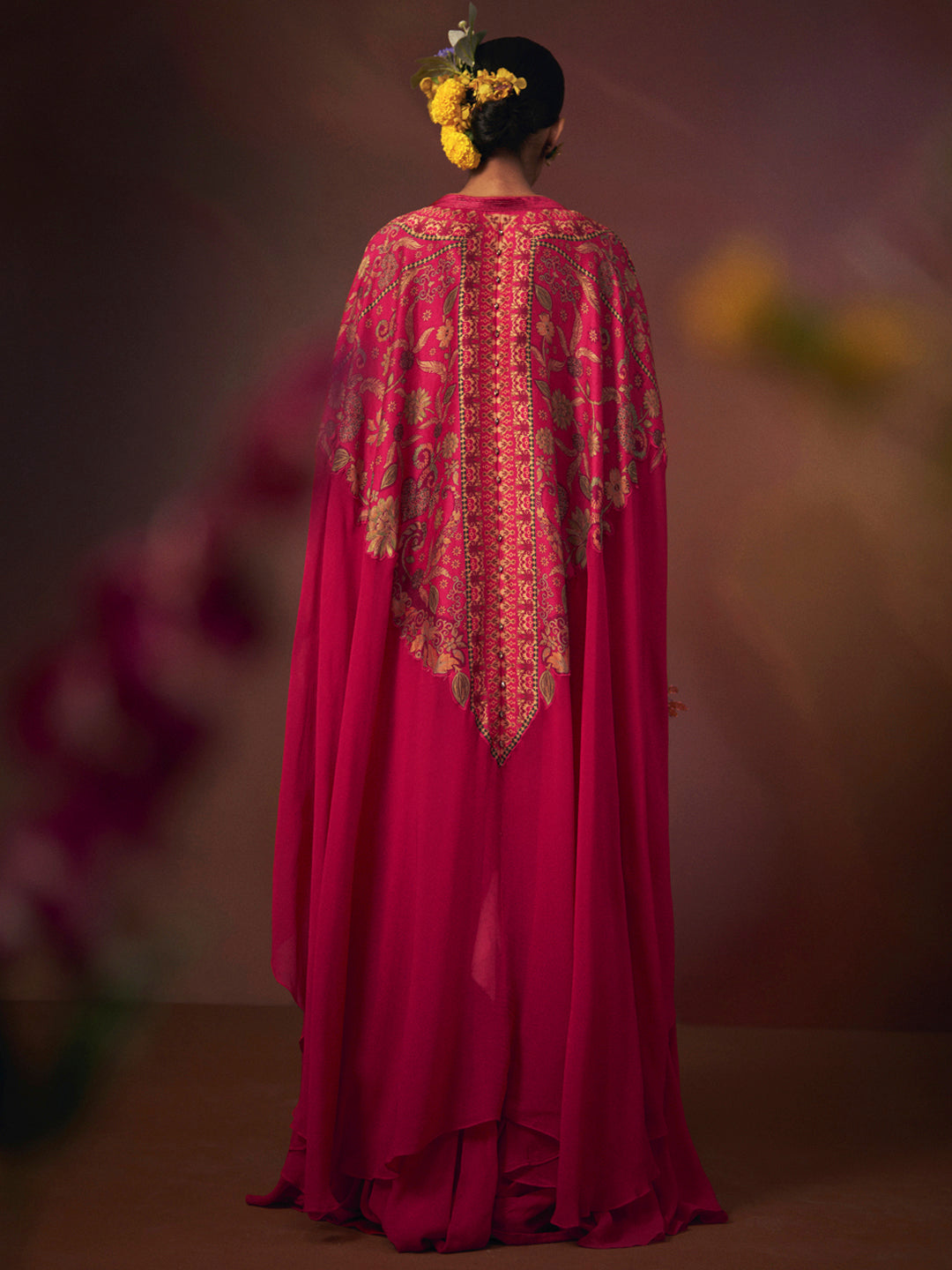 Mohar Lehenga Set with Jacket - Pink