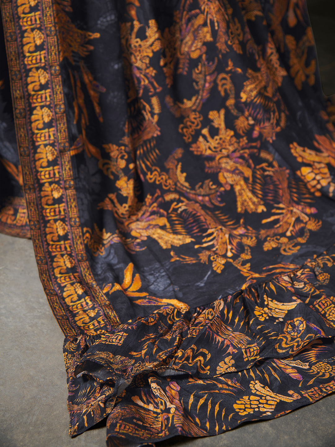 Arelia Saree - Black