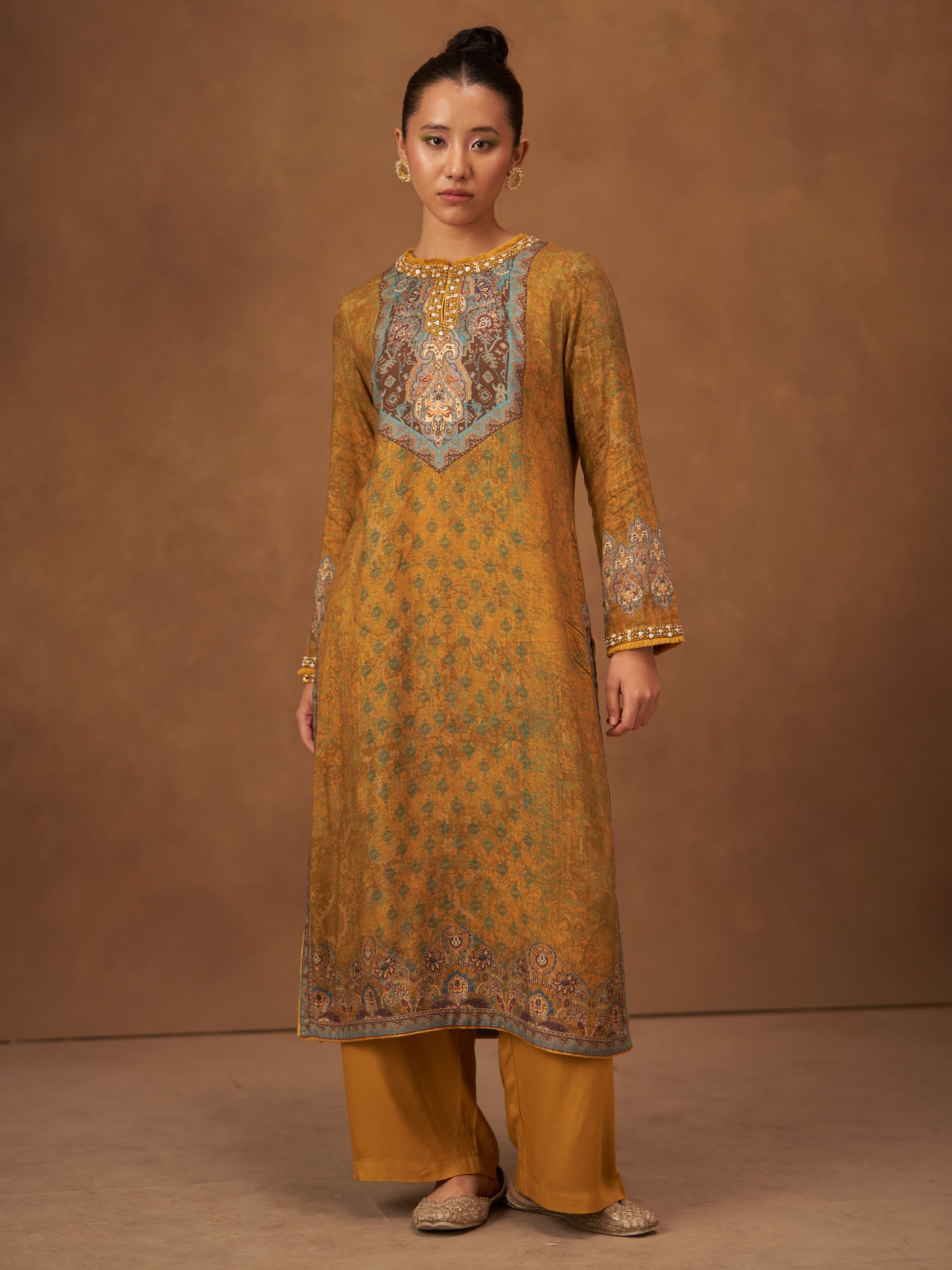 Kishori Kurta Set - Yellow