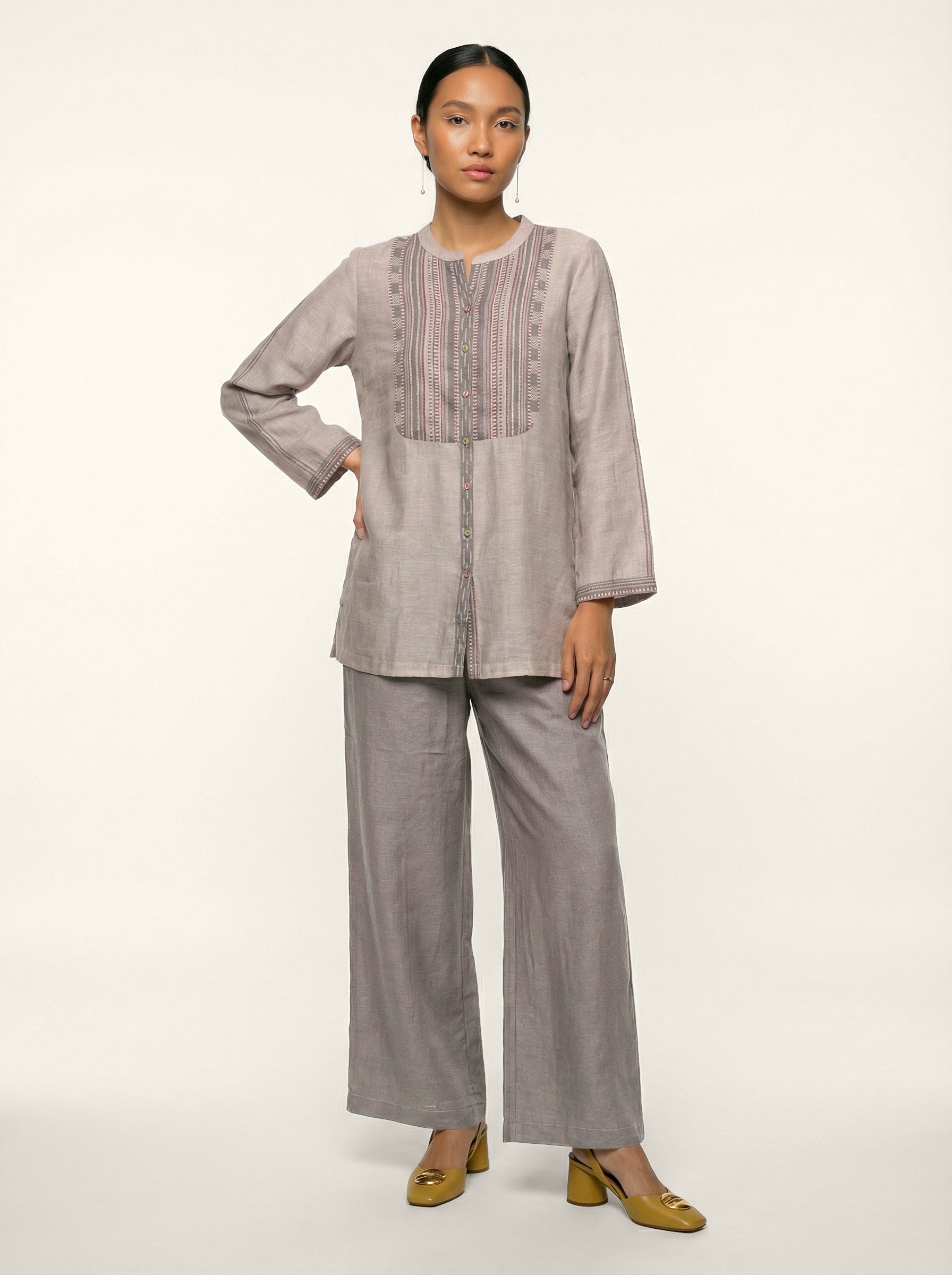 Grey Directive Co-ord Set - Grey