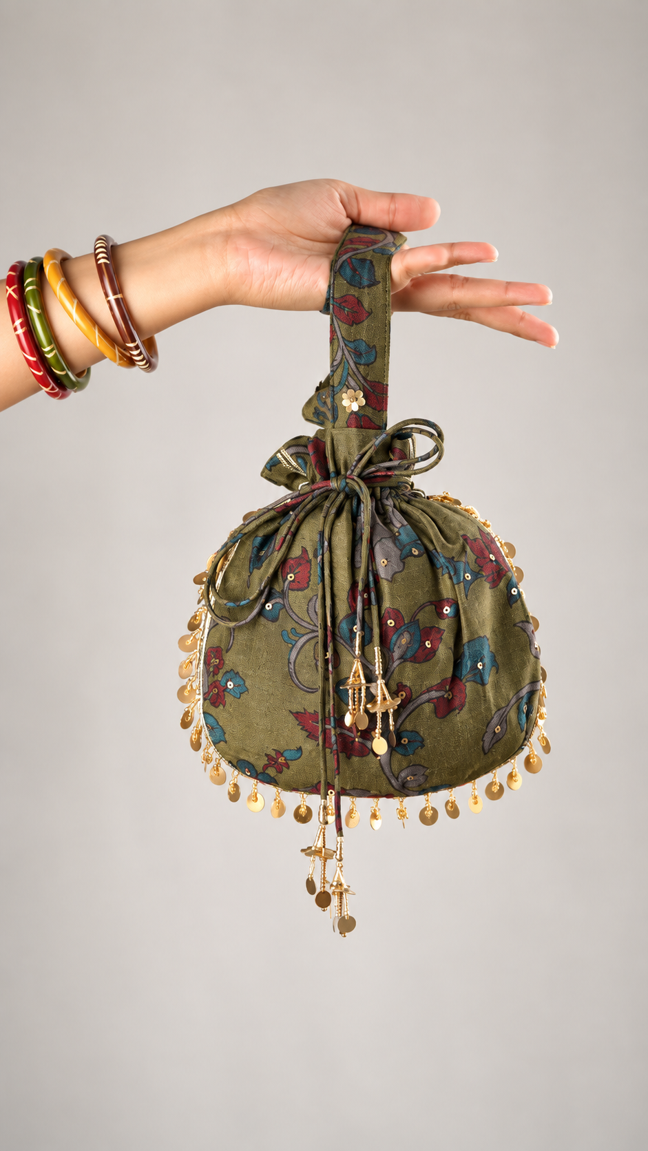 Meera Potli - Olive