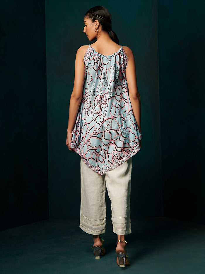 Mirasol Top – Sky Blue