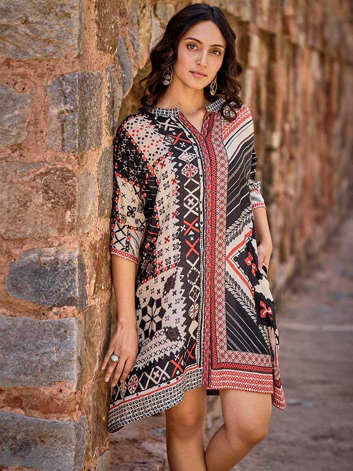 Keshi Black Tunic | Shop Saundh