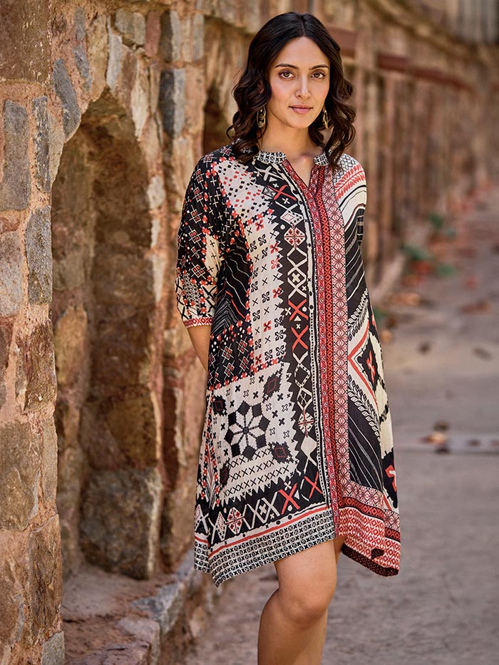 Keshi Black Tunic | Shop Saundh