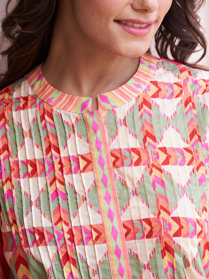 Kusum Top - Pink