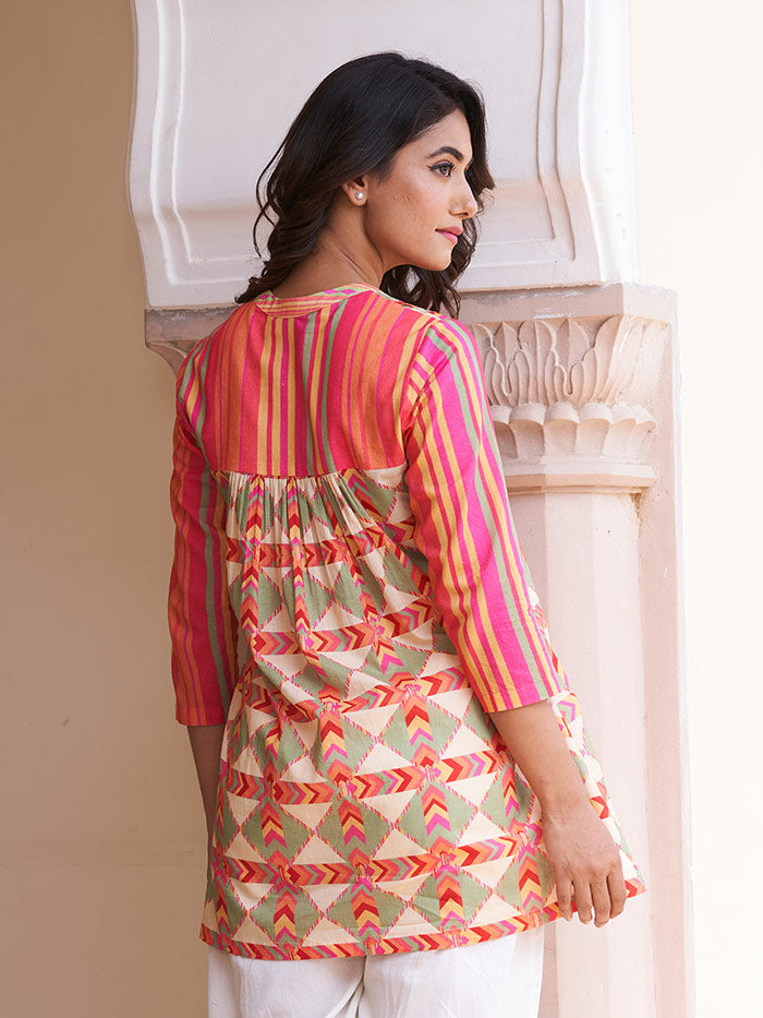 Kusum Top - Pink