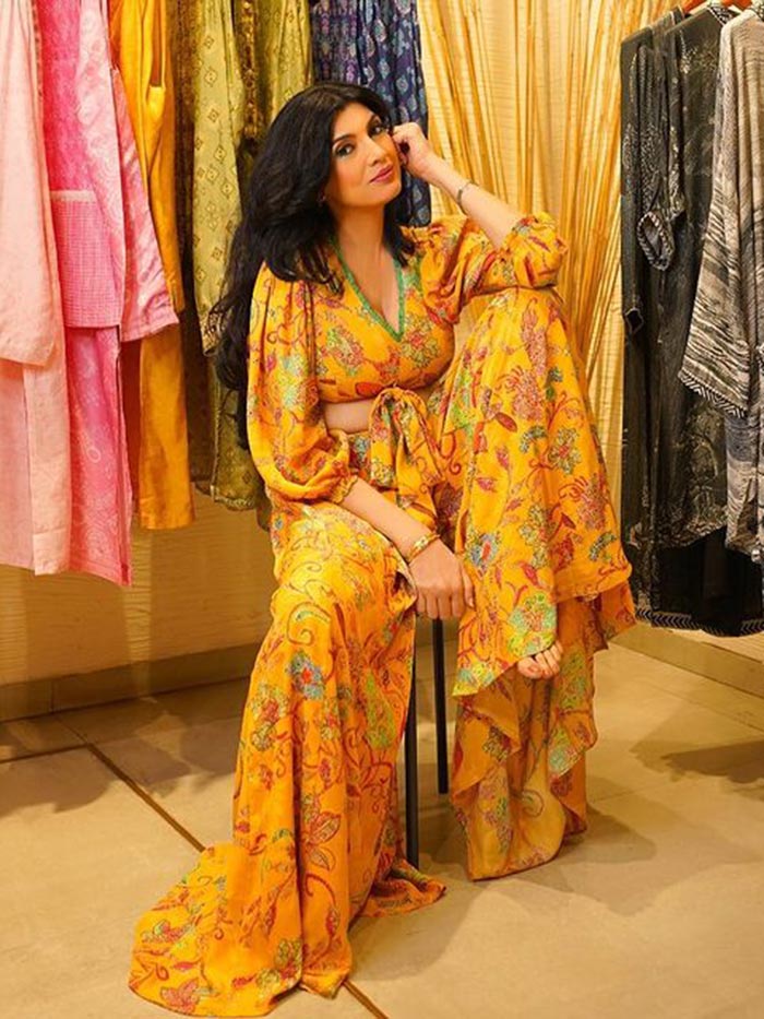Botanica Co-ord Set - Yellow