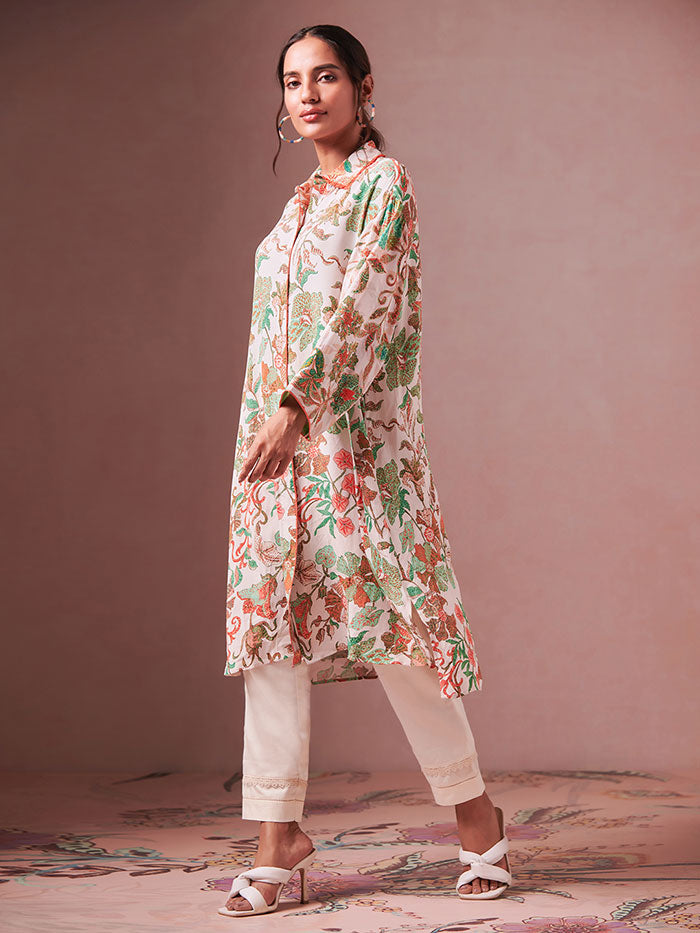 Orchard Long Shirt – Off White