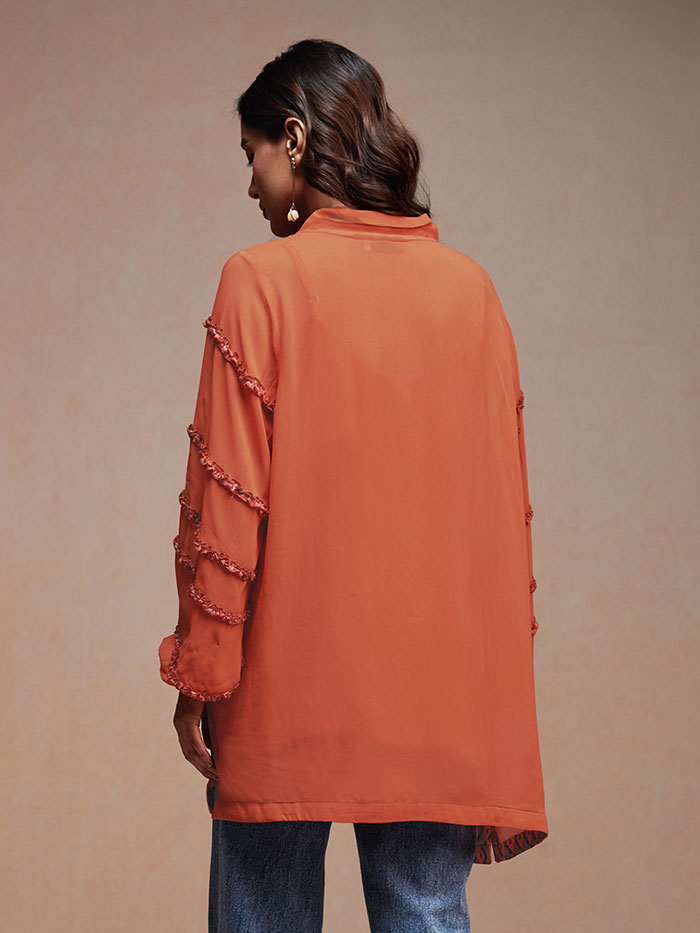 Mabel Top – Rust Brown