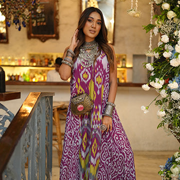 Cloe Jumpsuit - Purple