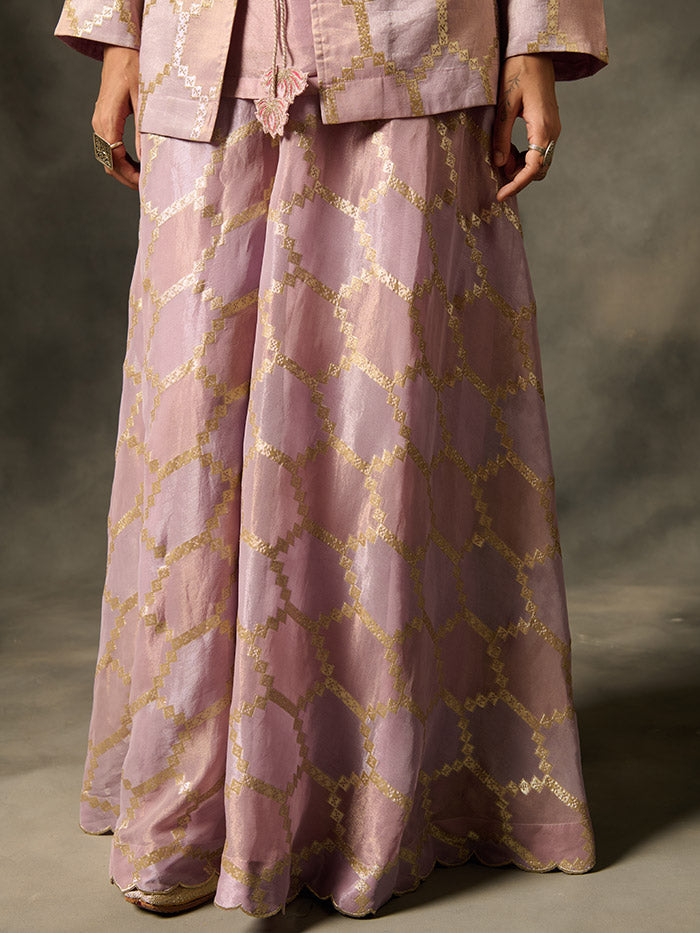 Bahar Co-ord Set - Purple