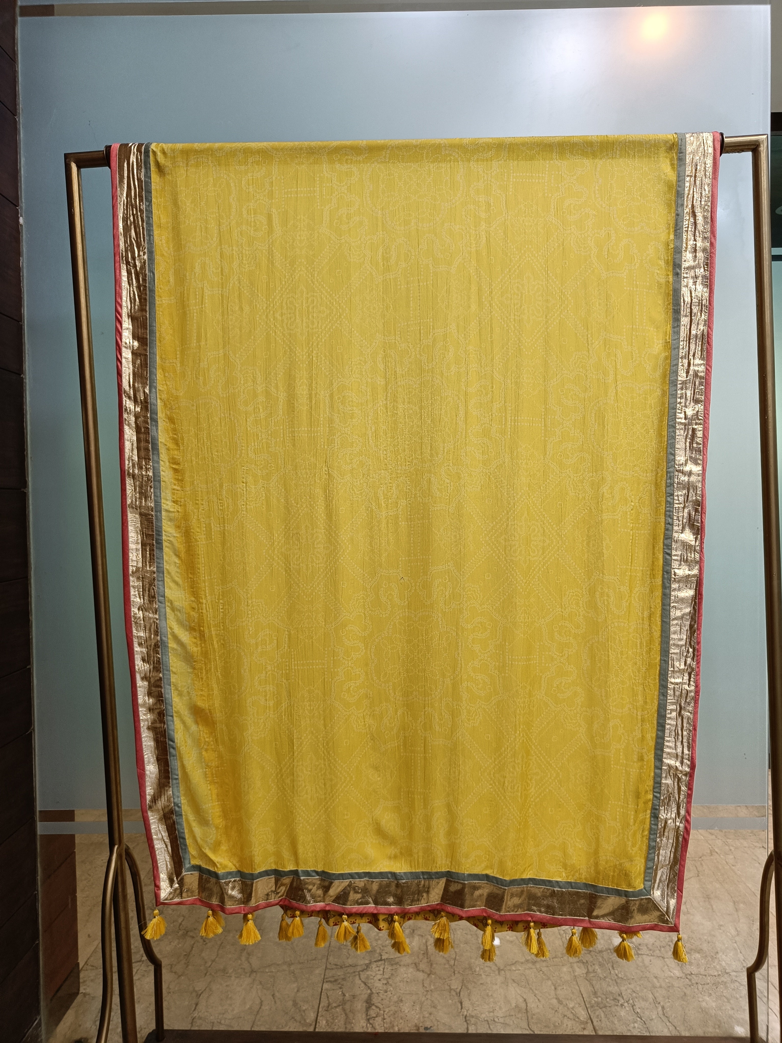 Chaand Dupatta - Yellow