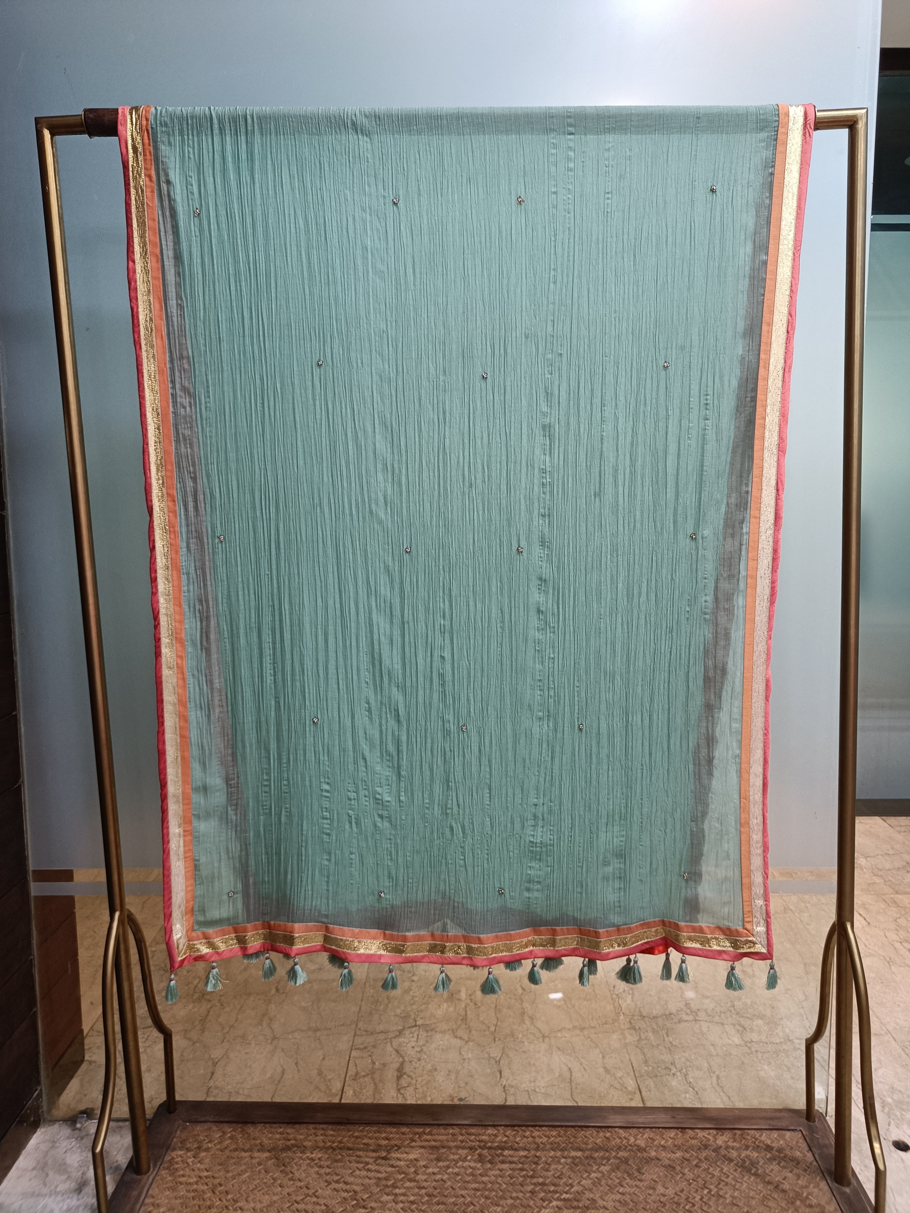 Chaand Dupatta - Blue