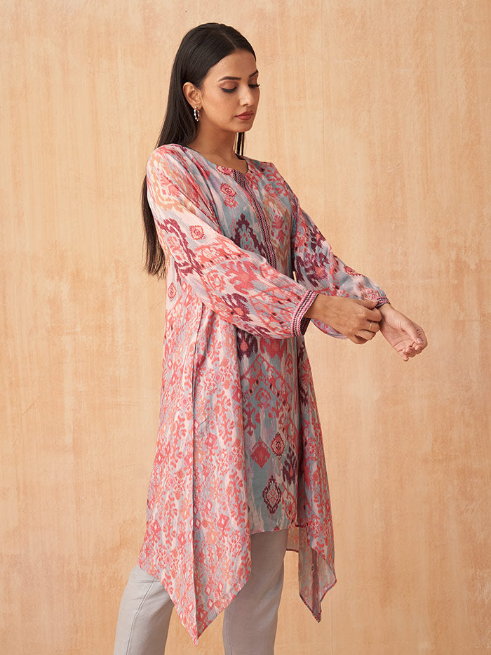 Roop Grey Tunic | Shop Saundh
