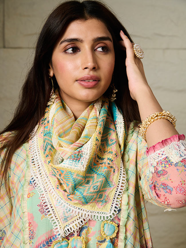 Suki Scarf - Yellow
