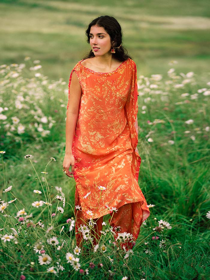 Aura Co-Ord Set - Orange