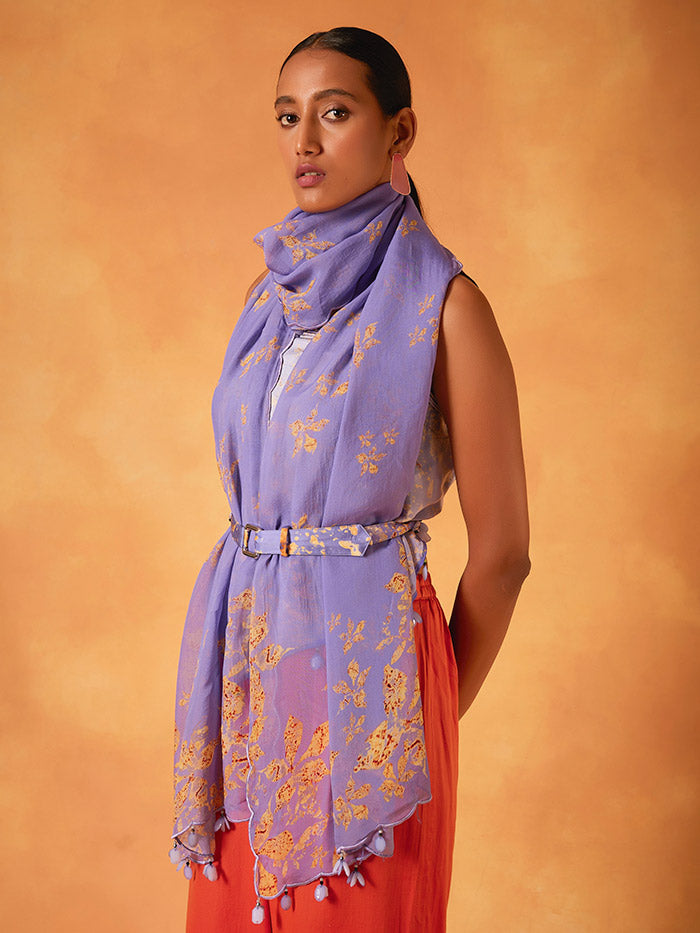 Stroll Stole - Purple