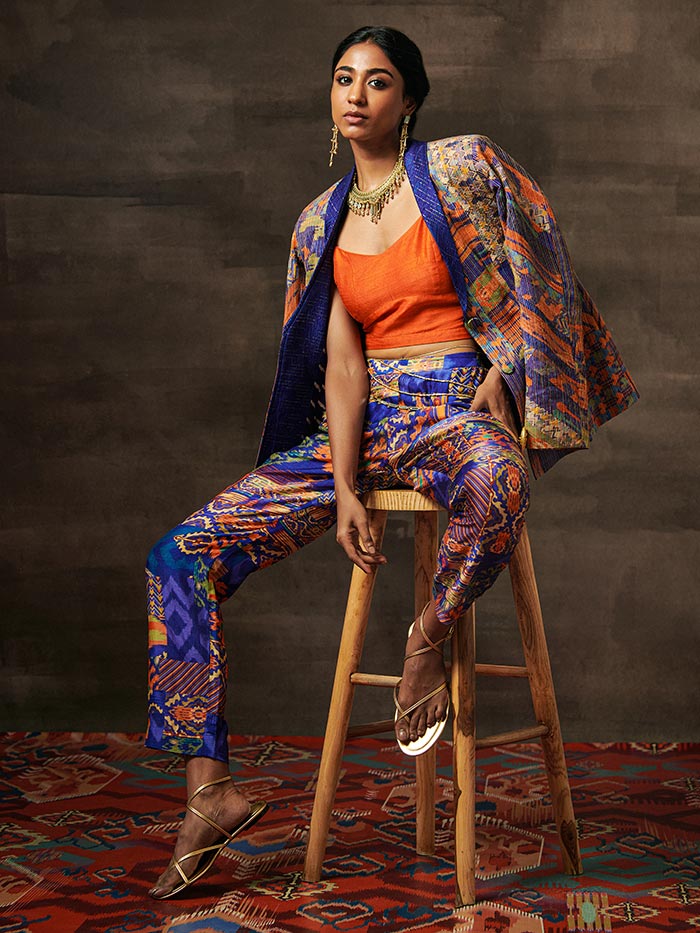 Aria Pantsuit - Blue