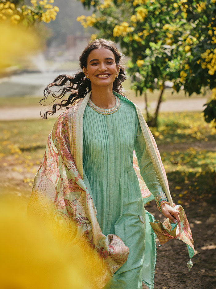 Johi Green Kurta Set | Shop Saundh