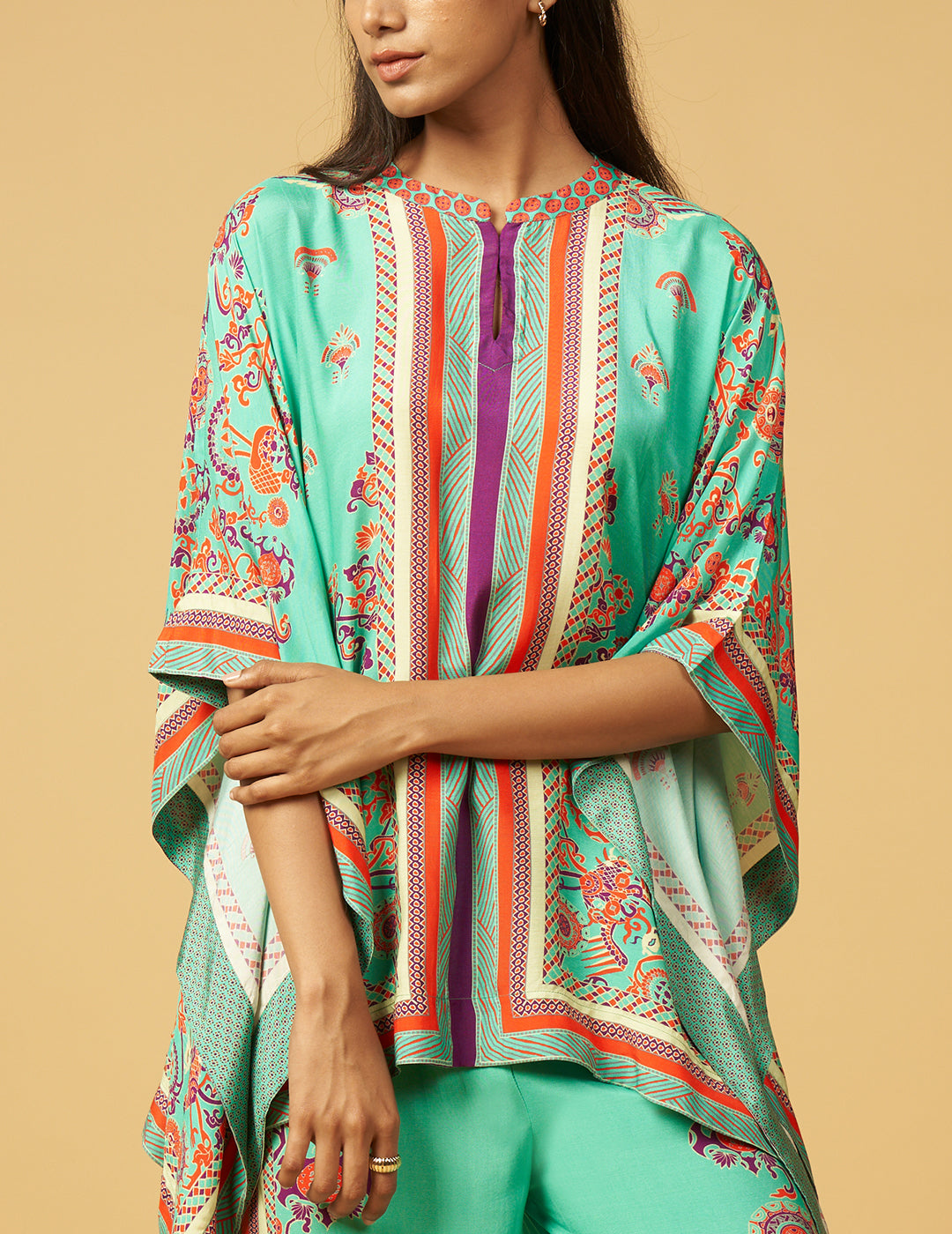 Churi Bijauri Co-ord Set - Blue