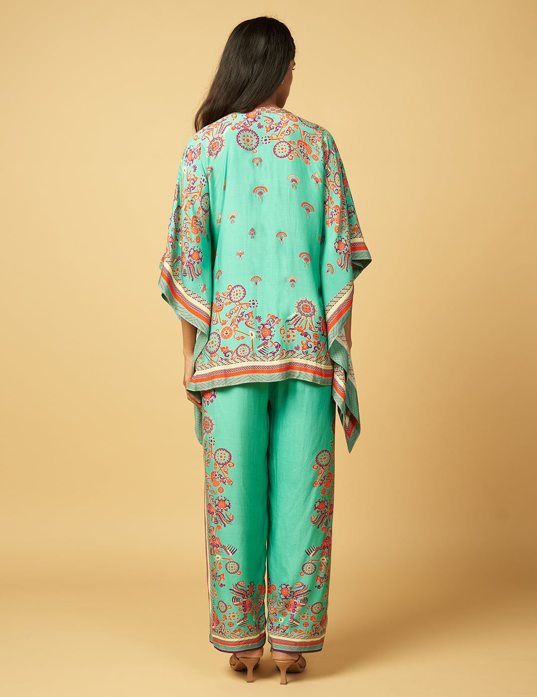 Churi Bijauri Co-ord Set - Blue