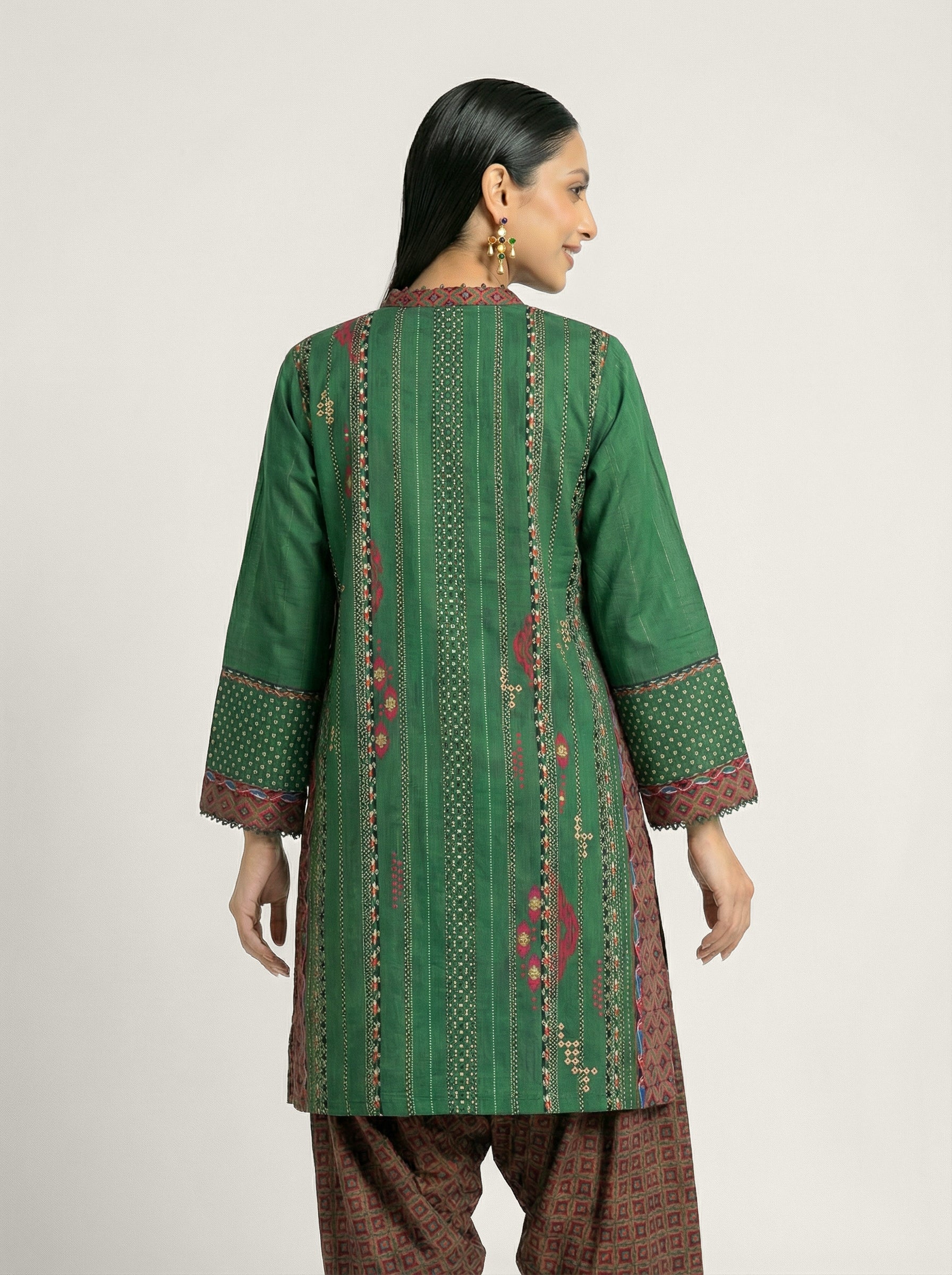 Kaelani Co-ord Set - Green