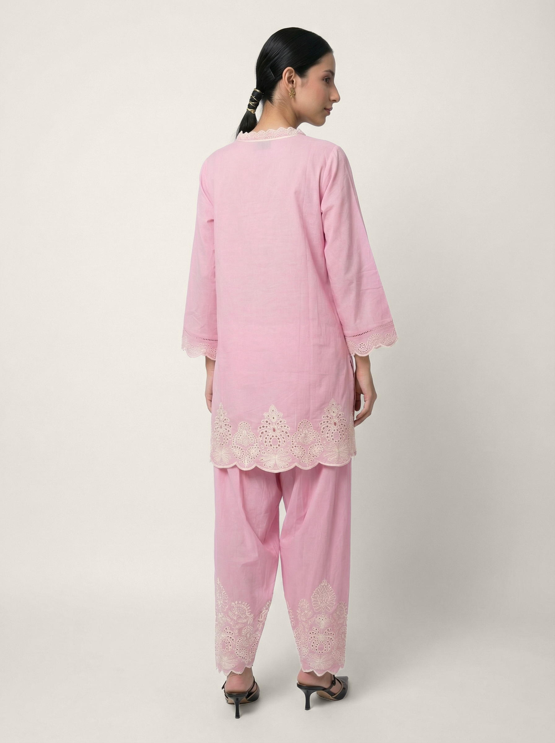Vamika Kurta Set - Pink