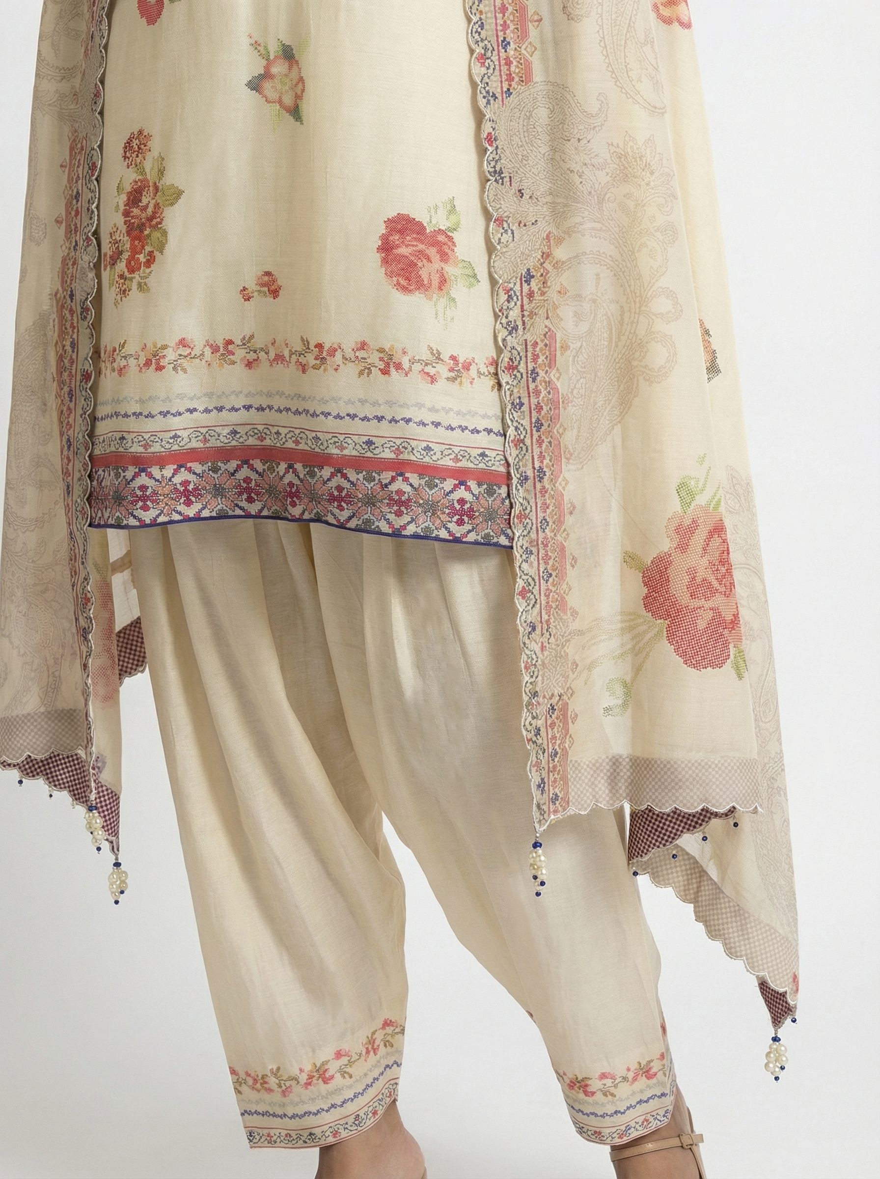 Kashni kurta set - Off White