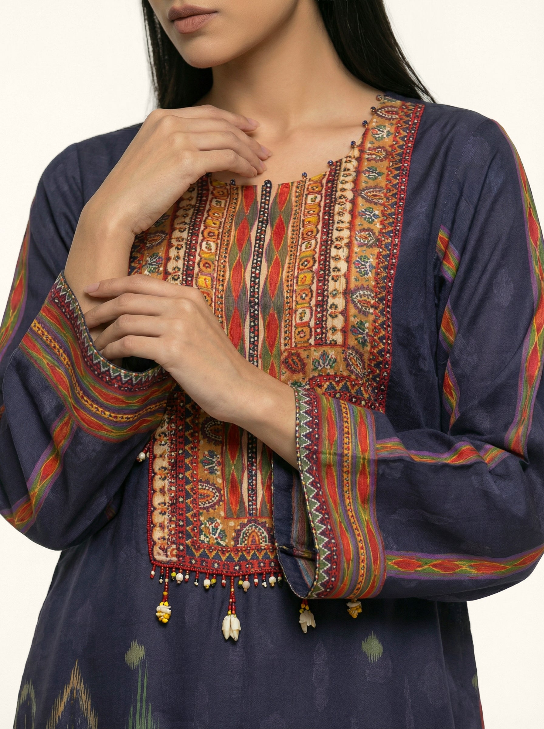 Ahaana Kurta Set - Grey
