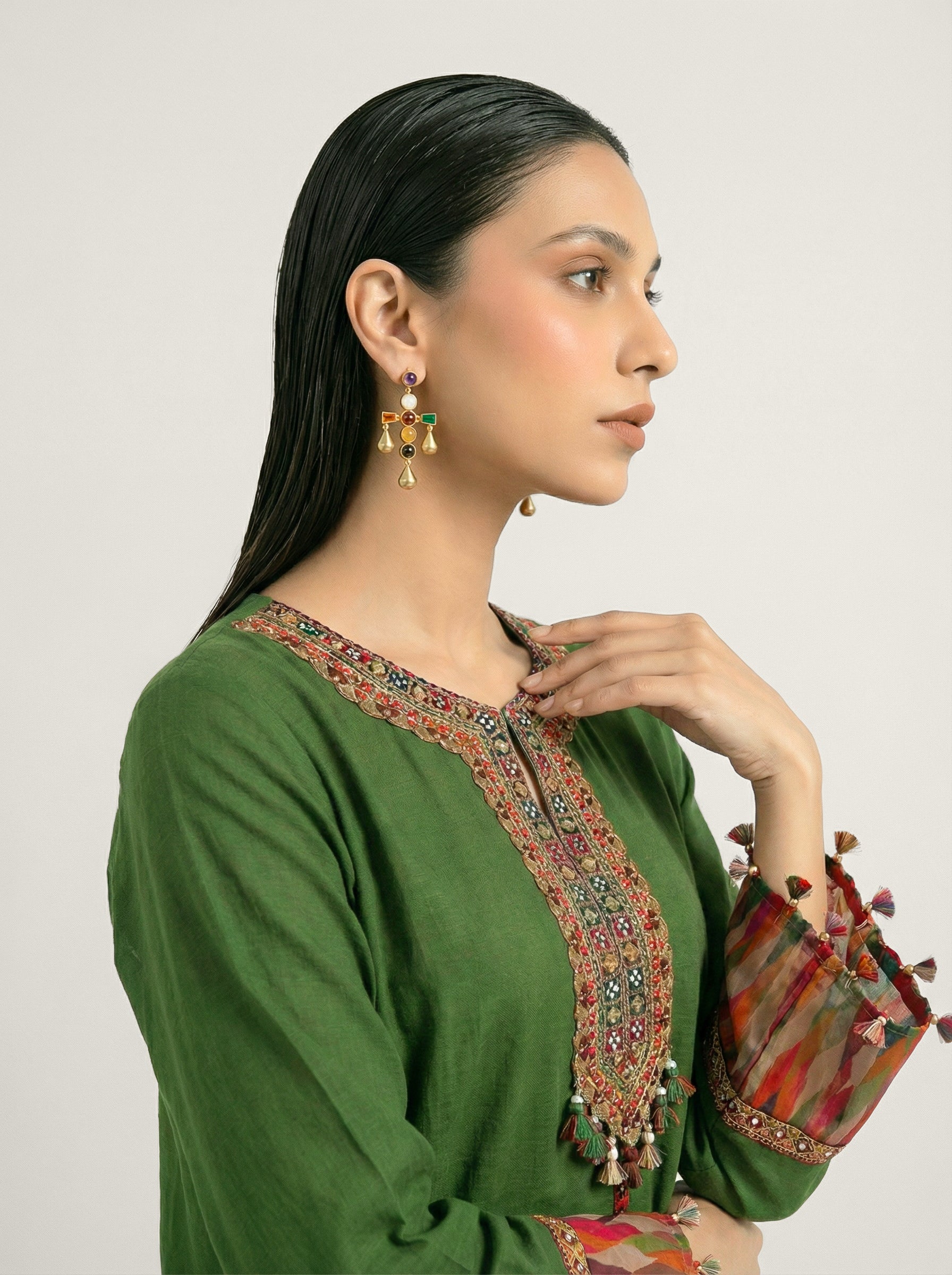 Seraya Co-ord Set - Green